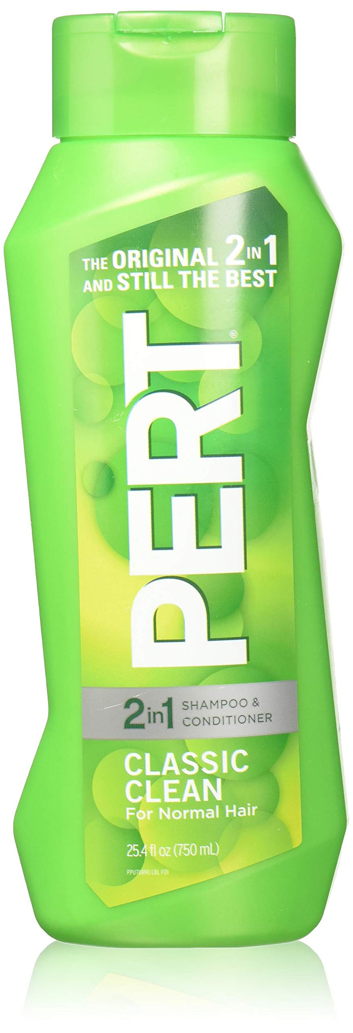 Pert Plus 2in1 Shampoo + Conditioner, Medium, for Normal Hair, 25.4 Ounce Bottles (Pack of 4)