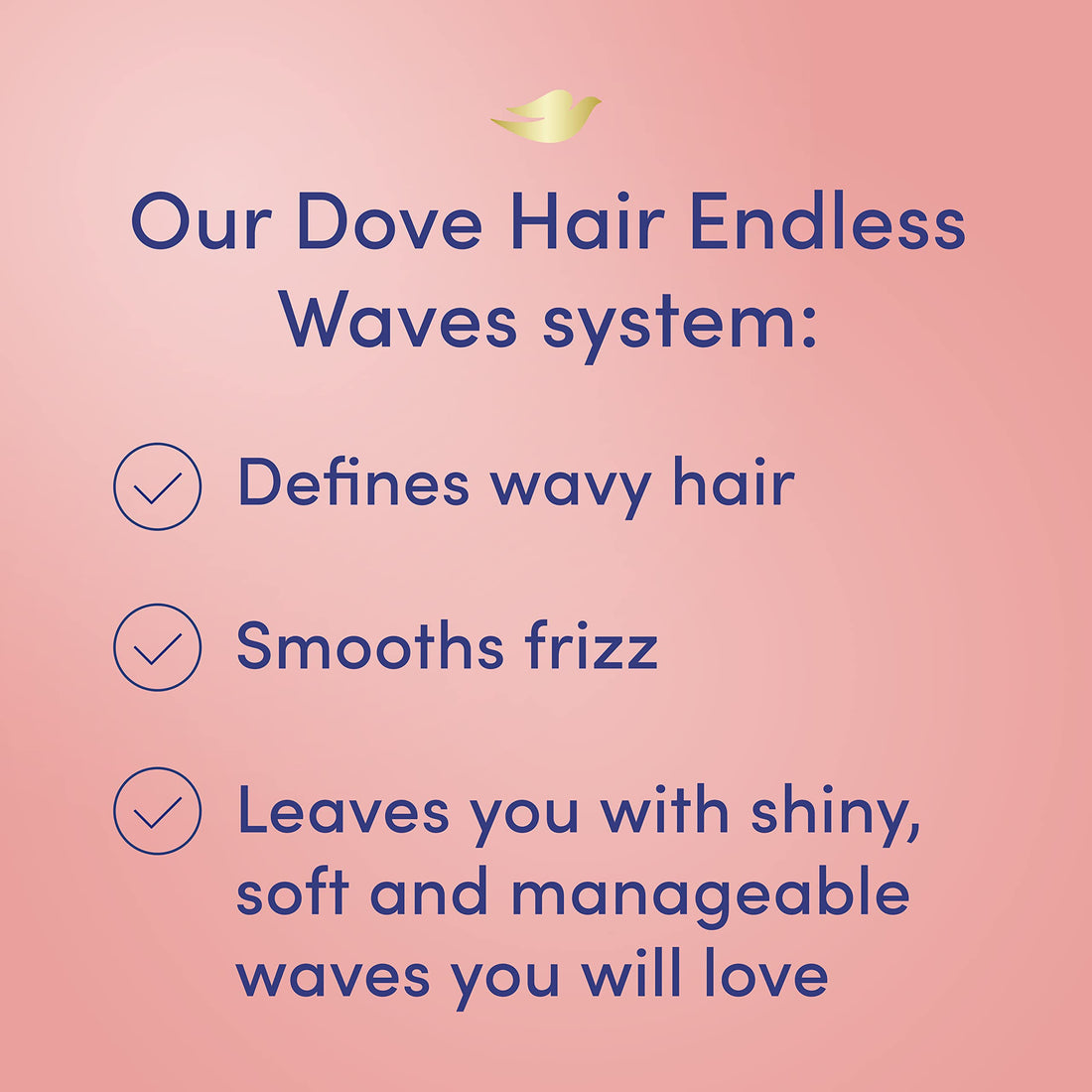 Dove Conditioner for Curly Hair Endless Waves Sulfate Free Hair Conditioner 20.4 fl oz
