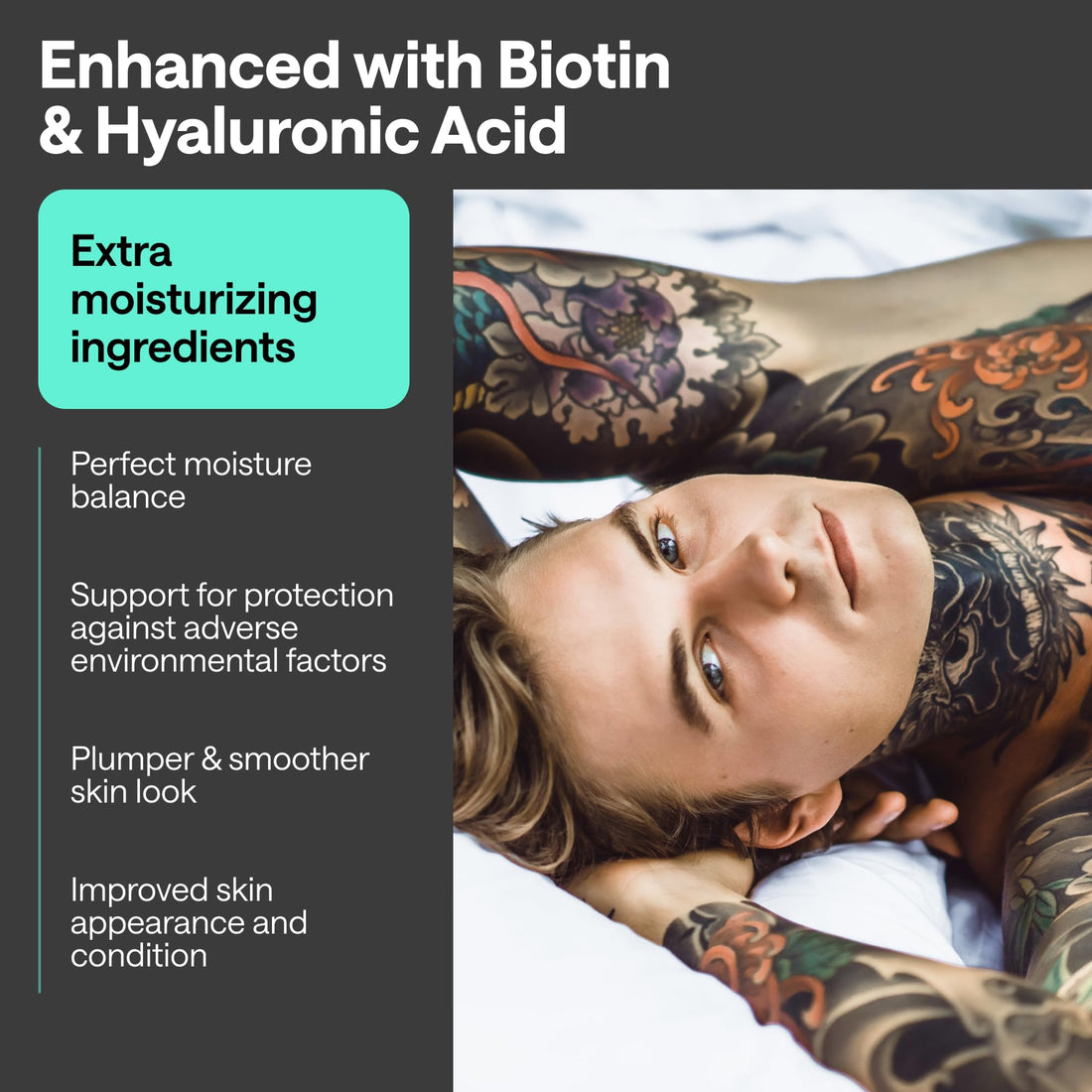 Tattoo Balm Aftercare Stick – Tattoo Moisturizer and Brightener with Shea Butter – All-in-One Tattoo Lotion and Cream for Hydration and Color Protection – Travel-Friendly Tattoo Aftercare Balm