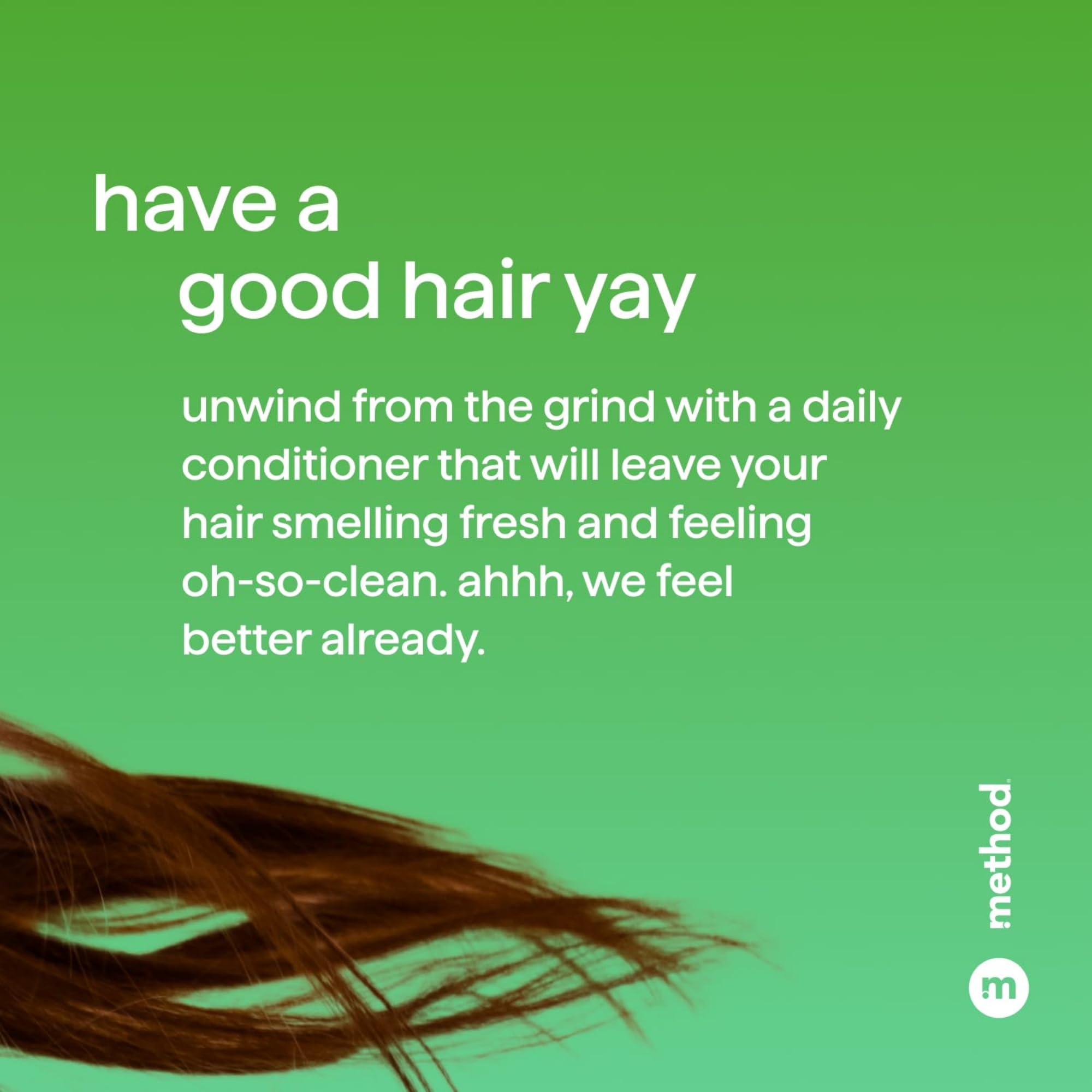 Method Everyday Conditioner, Daily Zen with Cucumber, Green Tea, and Seaweed Scent Notes, Paraben and Sulfate Free, 13.5 oz (Pack of 3)