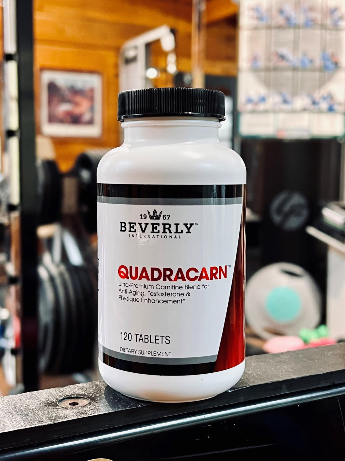 Beverly International Quadracarn 4X-Potency, Lab Tested Ultra-Premium Carnitine Blend for Fat Loss, Muscle Definition, Metabolism, Mood, Energy Boost, Anti-Aging, Brain Function. 120 Tablets.