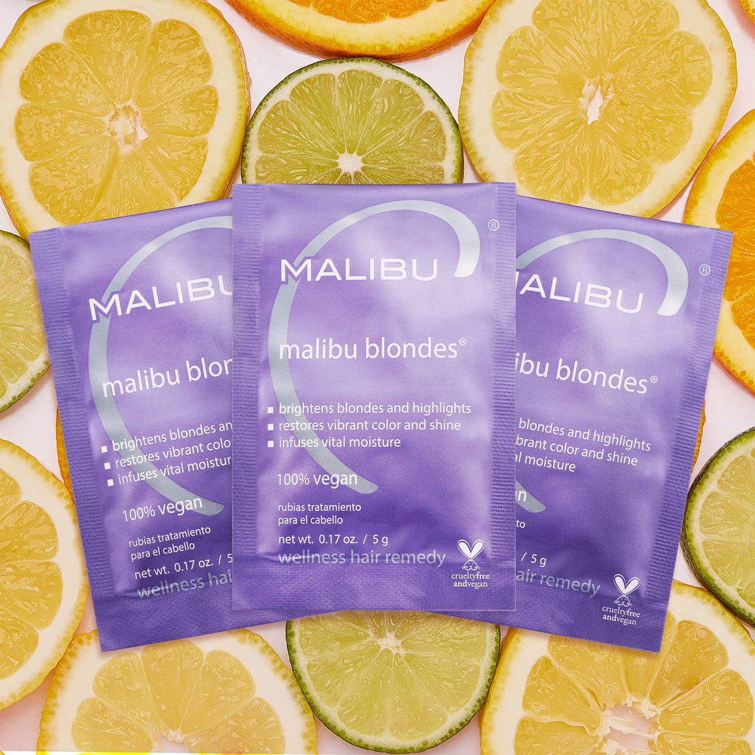 Malibu C Blondes Wellness Hair Remedy, 3 Count
