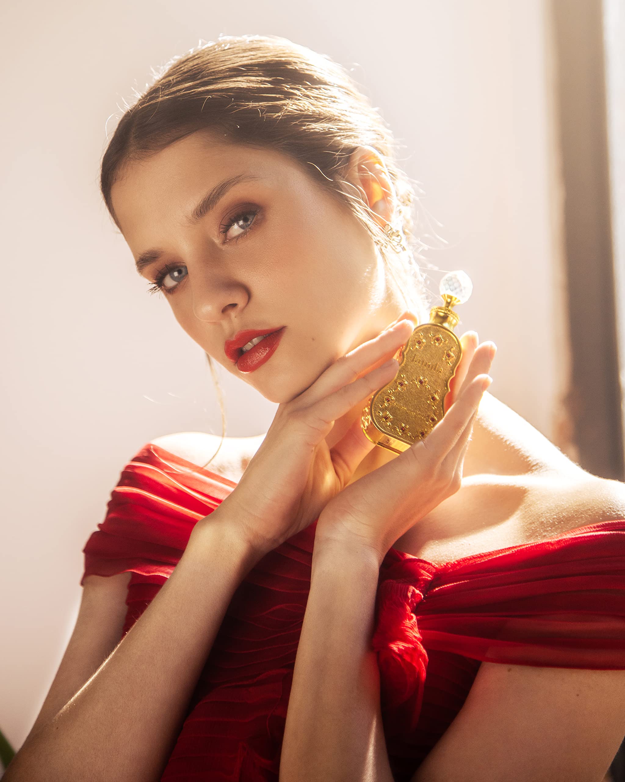 Swiss Arabian Jamila- Luxury Products From Dubai - Long Lasting And Addictive Personal Perfume Oil Fragrance - A Seductive, Signature Aroma - The Luxurious Scent Of Arabia - 0.5 Oz (Jamilia)