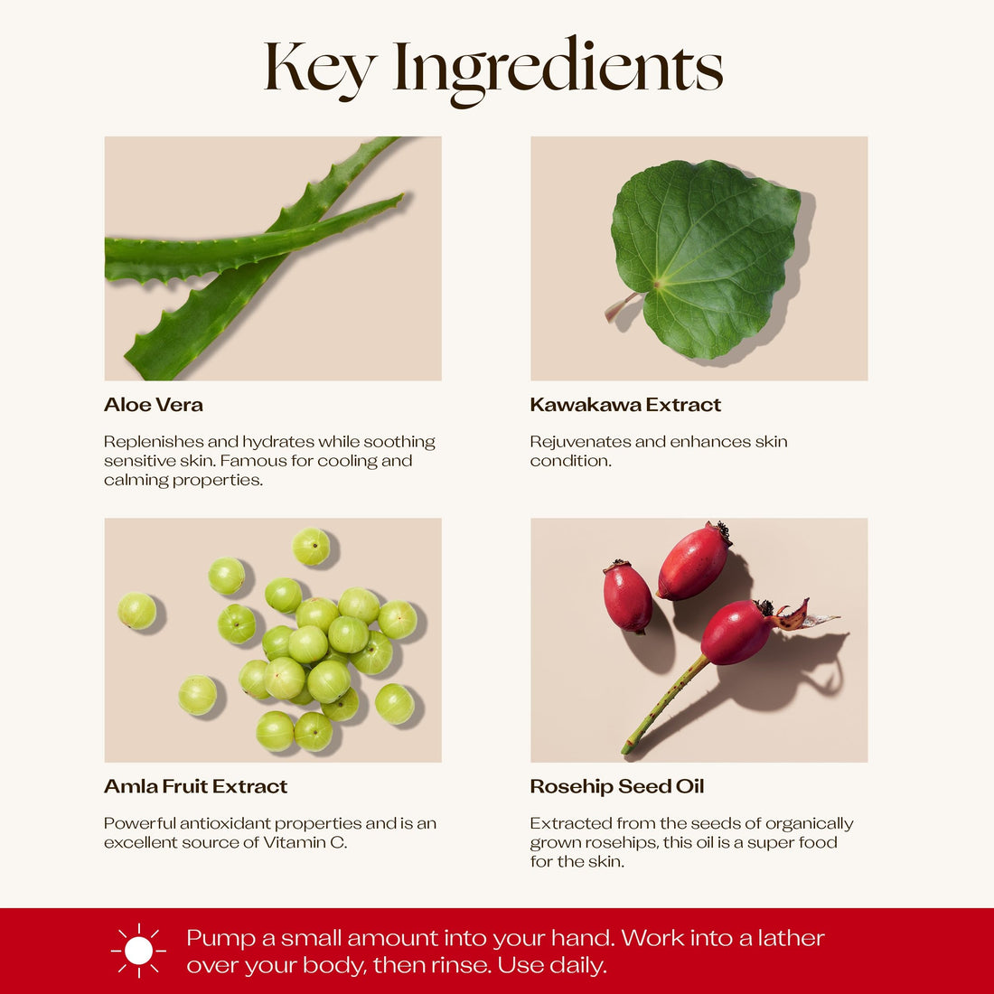 Trilogy Botanical Body Wash 500ml