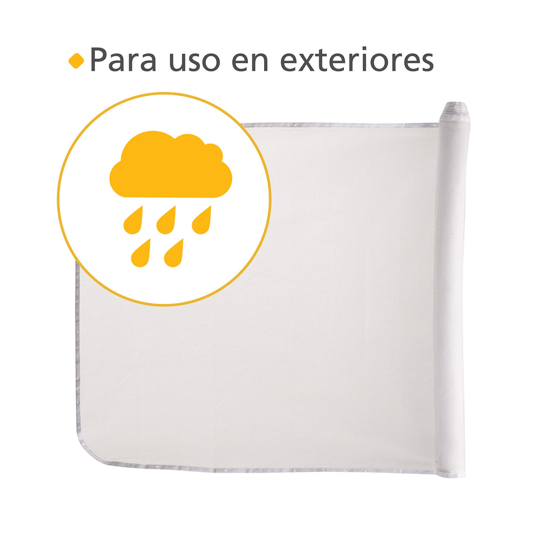 Safety 1st Kids Safety Railnet for Indoor Balconies and Outdoor Decks, Extends up to 10', White