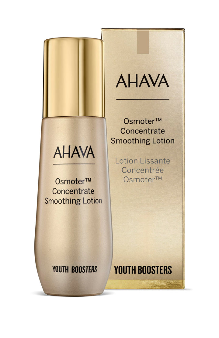 AHAVA Osmoter Concentrate Smoothing Lotion - Silky, lightweight lotion for youthful appearance, reduce wrinkles & fine lines, refine & smoothe skin’s texture, with Osmoter X6 & 3D Complex, 1.7 Fl.Oz