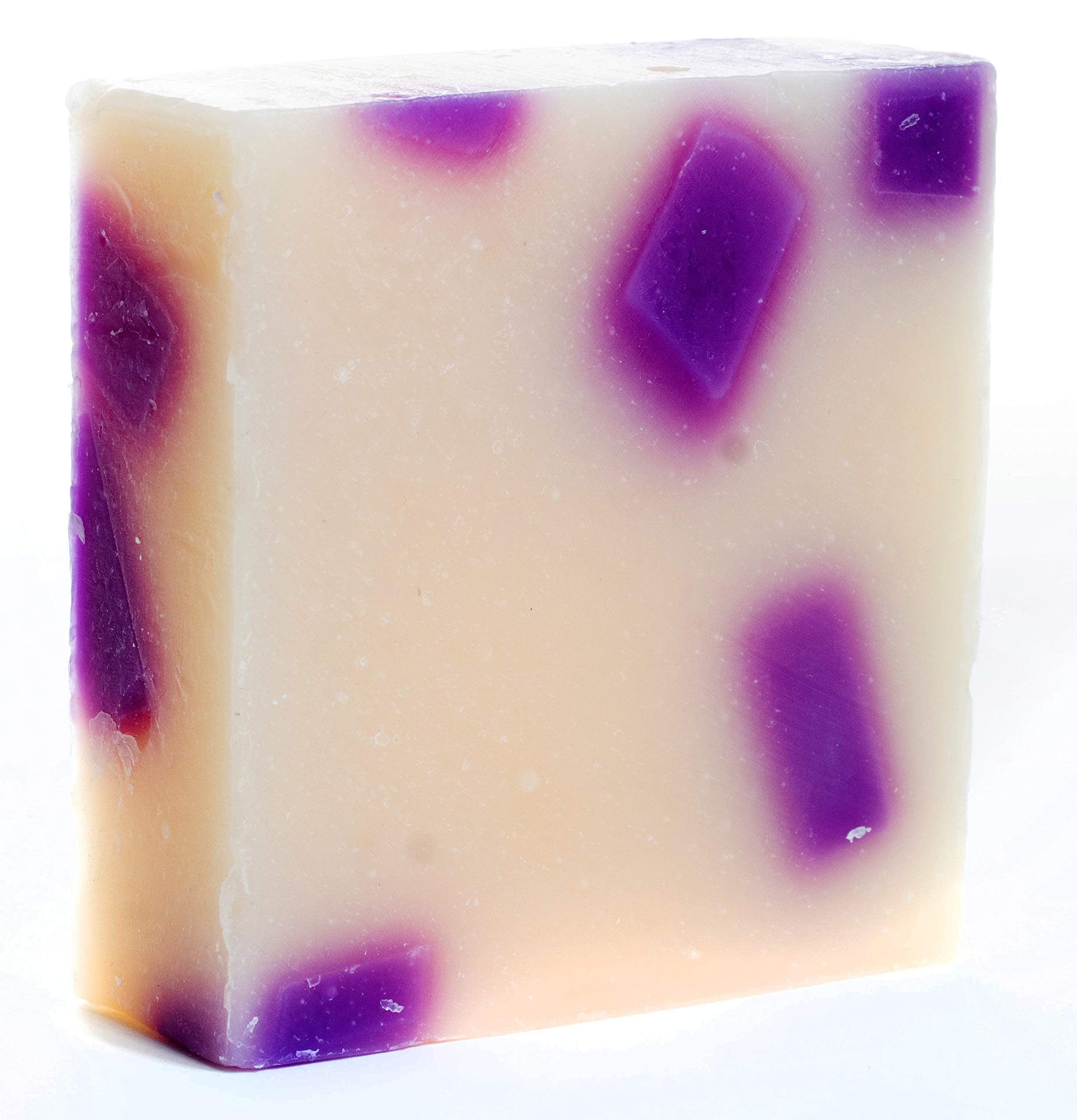 360Feel Black Raspberry Soap -5oz Castile Handmade Soap bar -Sweet Fruity fragrance- Pure Essential Oil Natural Soaps- Great as Anniversary Wedding Gifts - Made in USA-Gift ready
