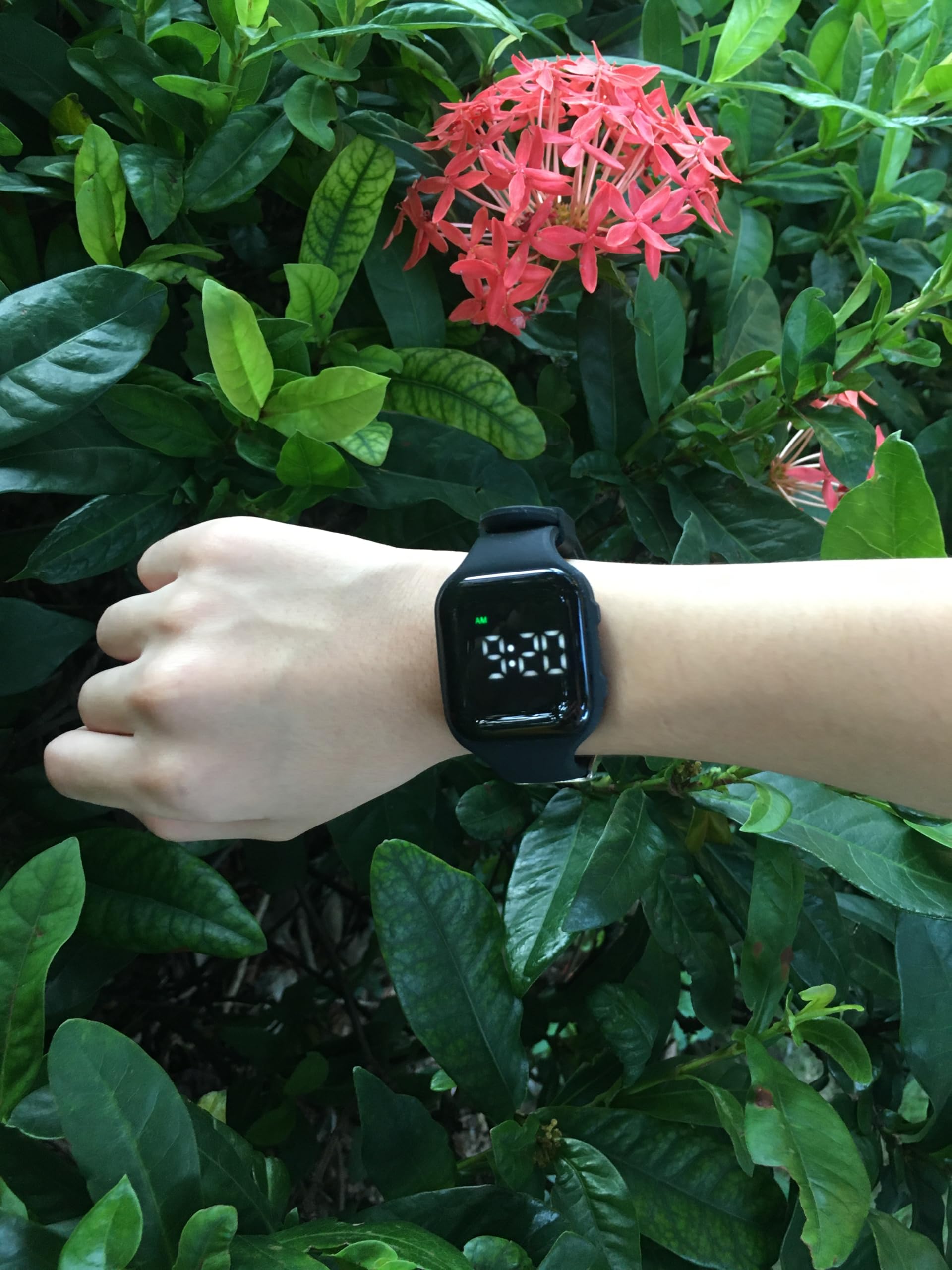 e-vibra Vibrating Alarm Watch, Potty Training Watch Water Resistant Medical Reminder Wristband with Timer (Black)