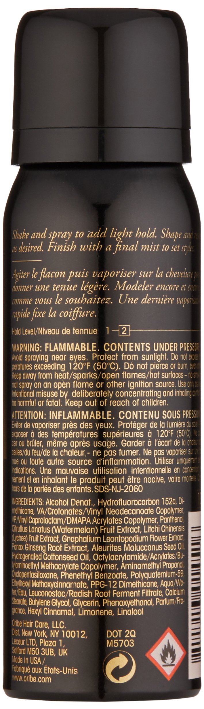 ORIBE Free Styler Working Purse Hairspray, 2.20 oz.