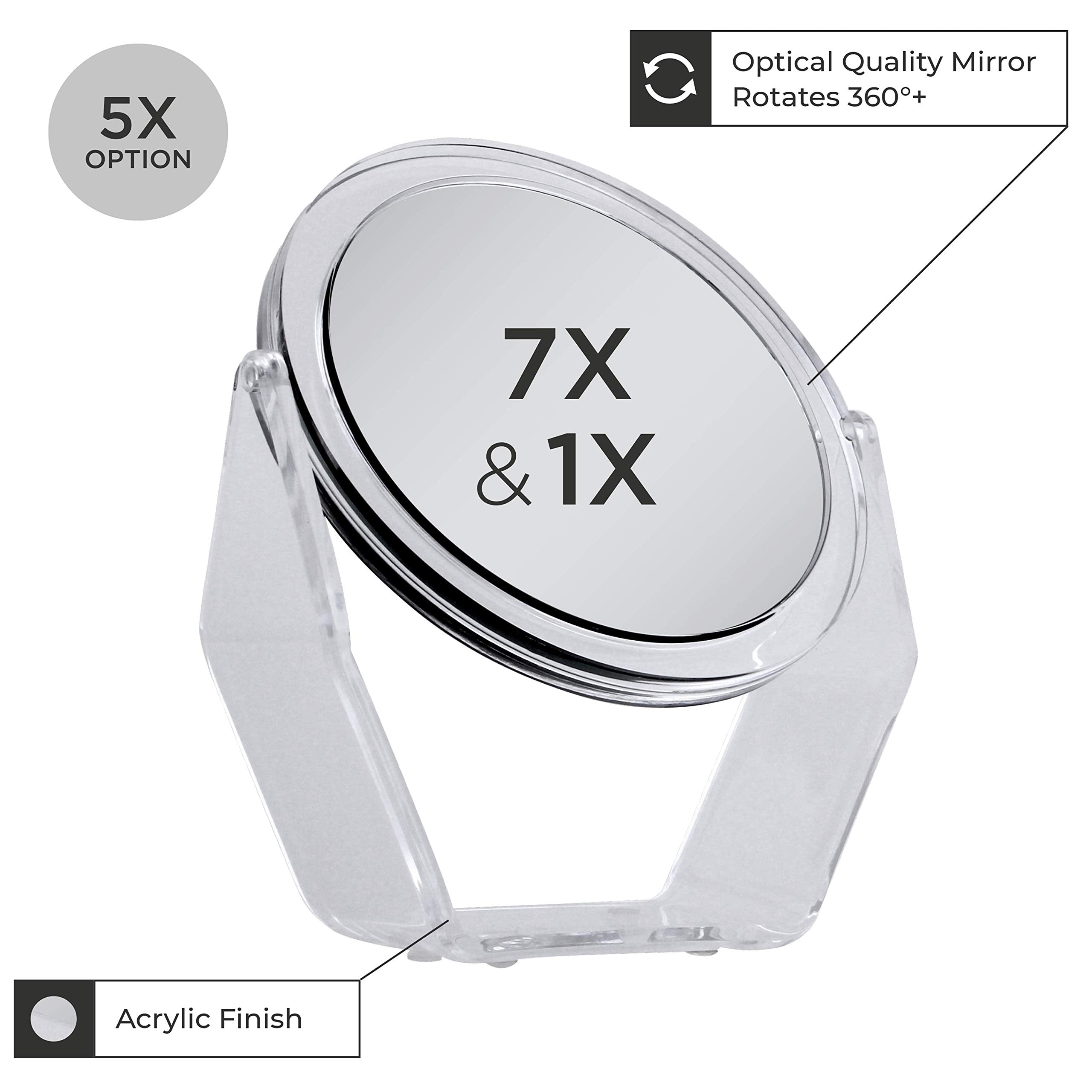 Zadro 1X/ 7X Acrylic Vanity Mirror