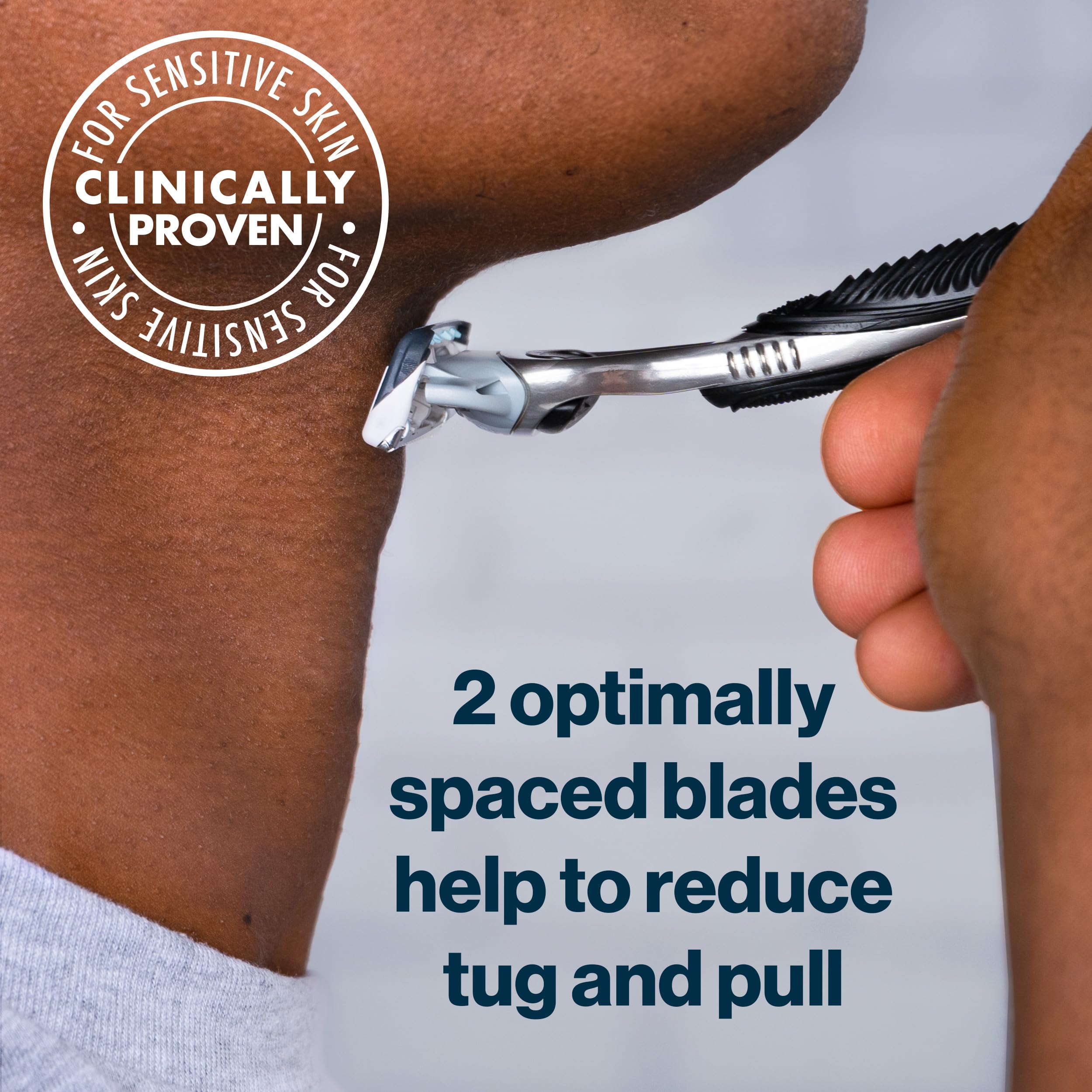 Gillette SkinGuard Men's Razor Blade Refill, 8 Count