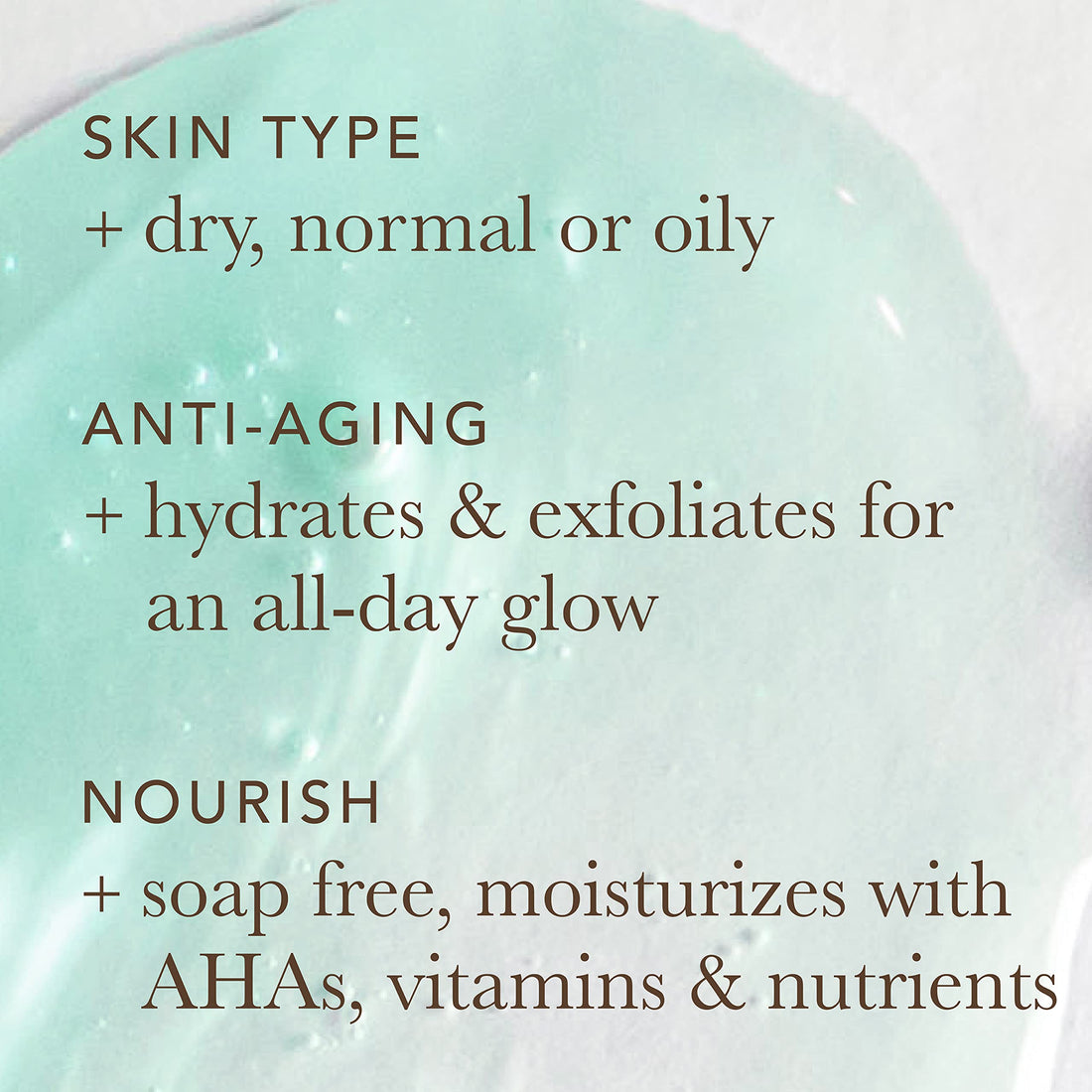 Alpha Skin Care Moisturizing Body Wash, Gentle Soap-Free Anti-Aging Formula, Glycolic AHA, Vitamin E & Aloe Vera, Conditions & Soothes, All Skin Types Hydroxy Acid, 12 Oz