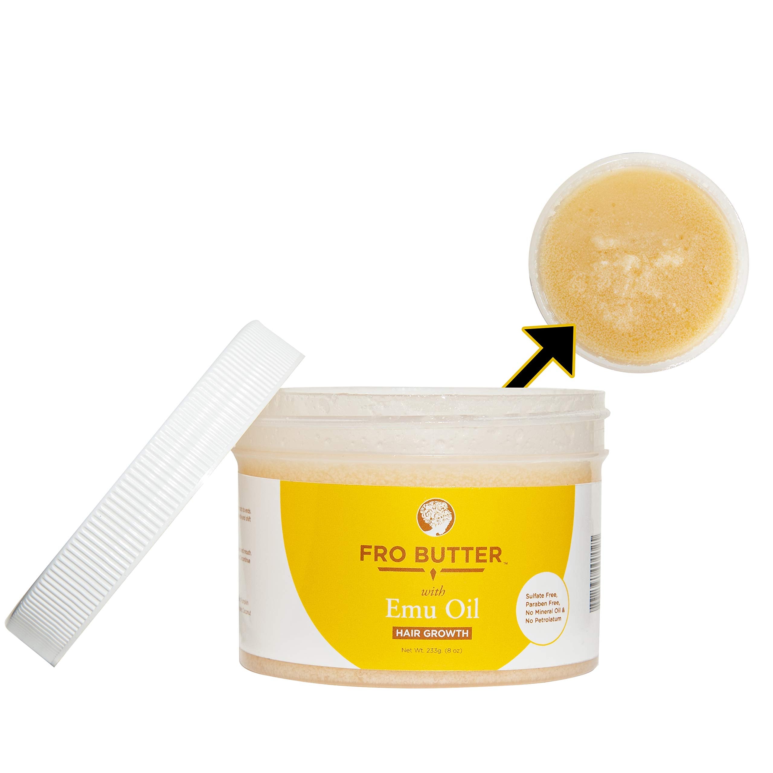 Fro Butter with Emu Oil-All Natural and Organic Hair Butter by Fro Butter