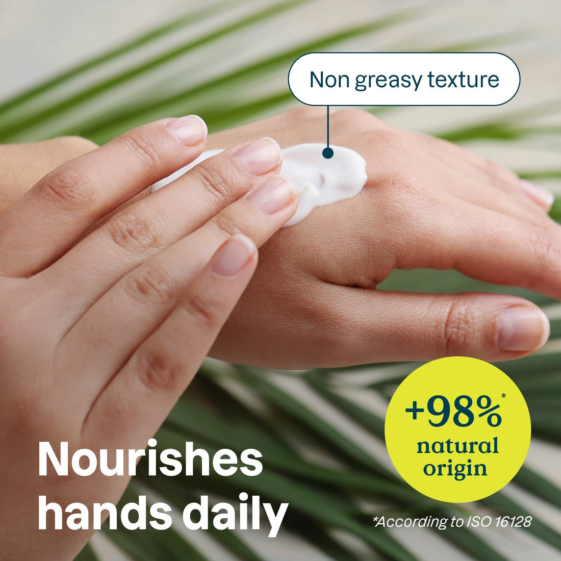 ATTITUDE Natural Hand Moisturizing Cream for Dry Cracked Skin, EWG Verified, Helps Hydrate and Protect, Vegan & Cruelty-free, Lemon Leaves, 2.5 Fl Oz (Pack of 1), 18172