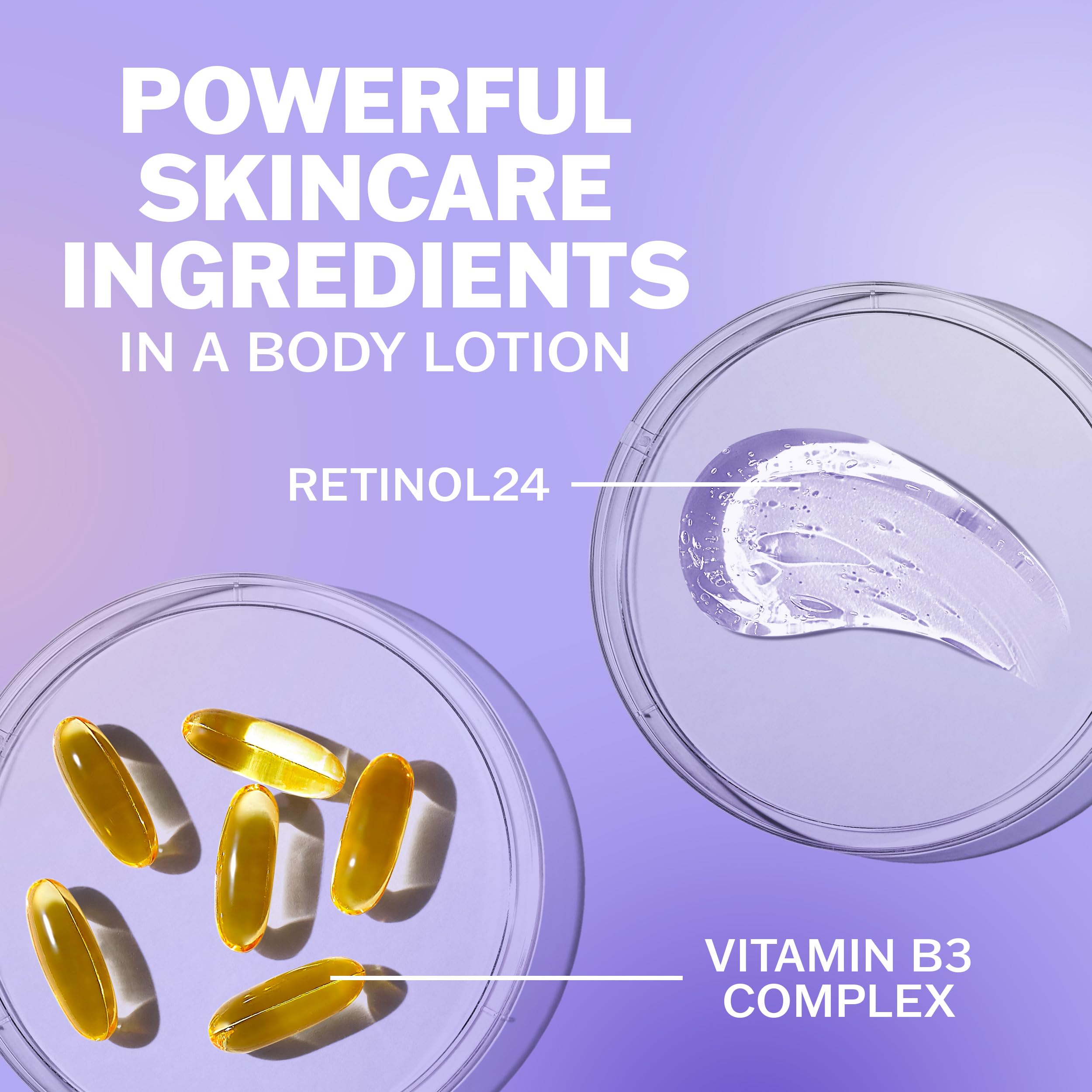 Olay Body Lotion Smoothing for Women with Retinol, 24hr Moisturizing, Vitamin E & Vitamin B3 Complex, Fast Absorbing Formula, 17 fl oz