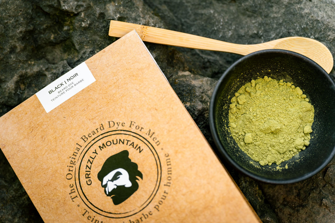 Organic & Natural Black Beard Dye With Organic Base (black)