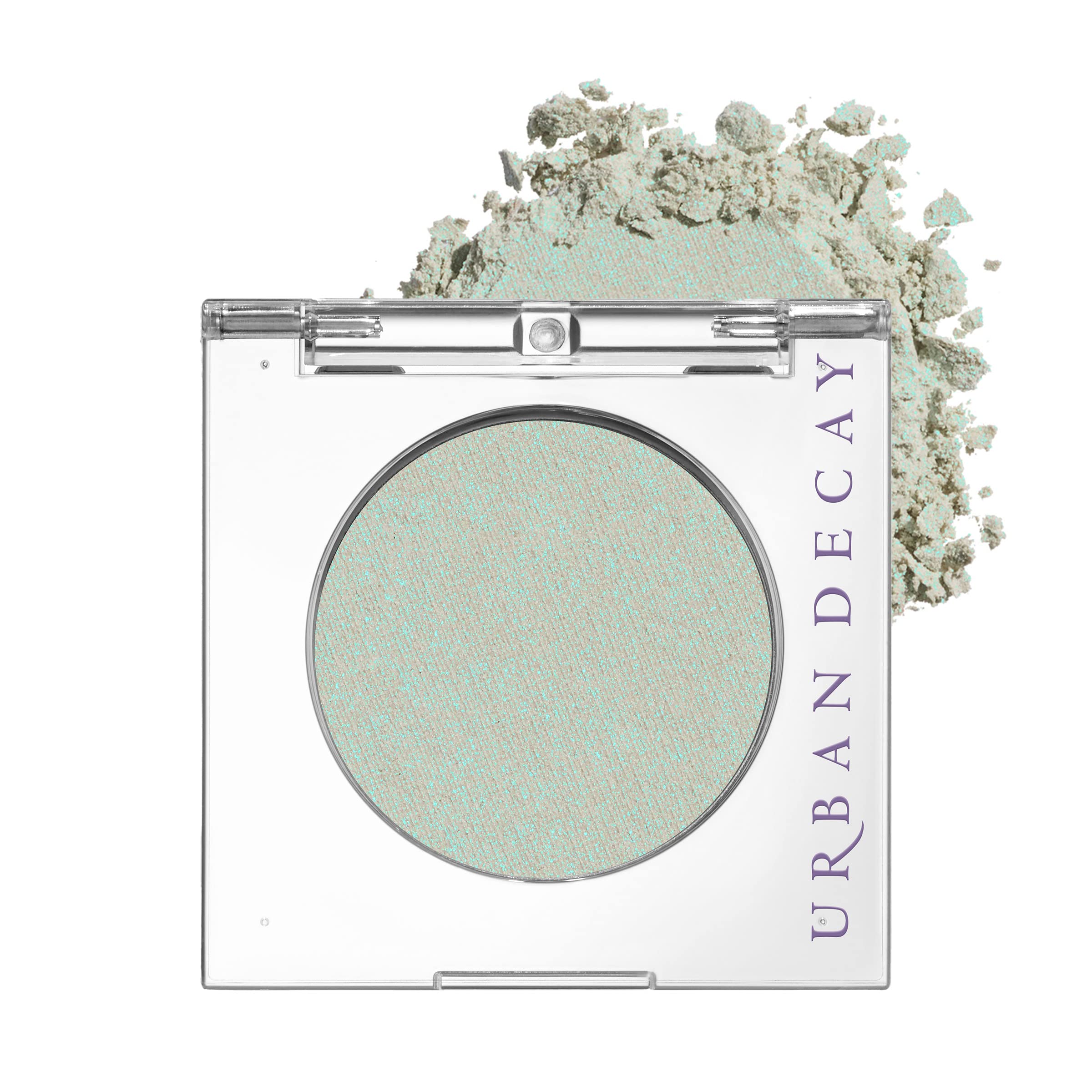 URBAN DECAY 24/7 Longwear Eyeshadow Single (Lucid - Teal Blue Shimmer), High-Pigment Eye Shadow Compact, Smooth & Blendable Colors, Crease-free, Vegan - 0.06 oz