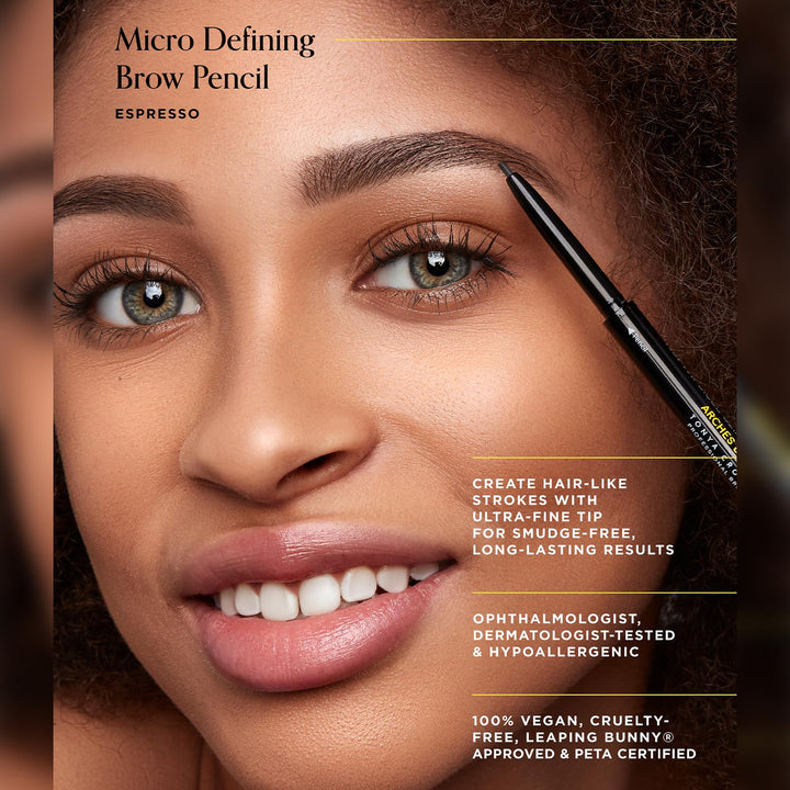 Arches & Halos Micro Defining Brow Pencil in Espresso, 0.03 Oz