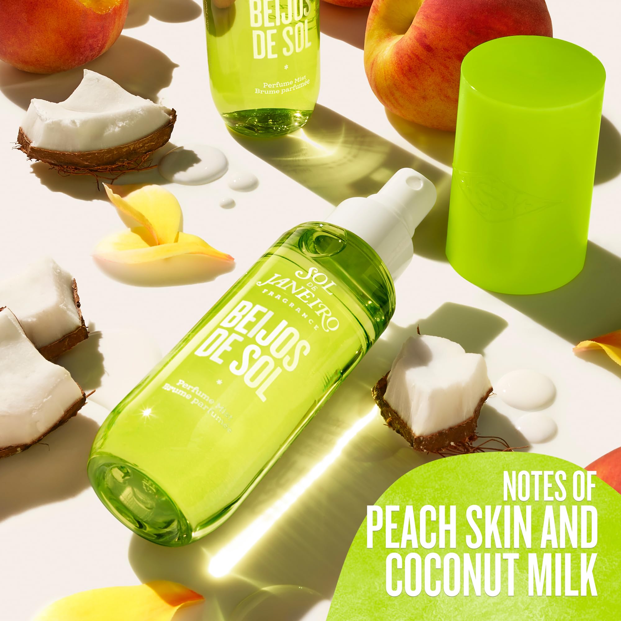 SOL DE JANEIRO Beijos De Sol Hair & Body Perfume Mist Limited Edition Scent 3 fl oz/90 ml Travel-Friendly Fragrance Mist - Amazon Exclusive