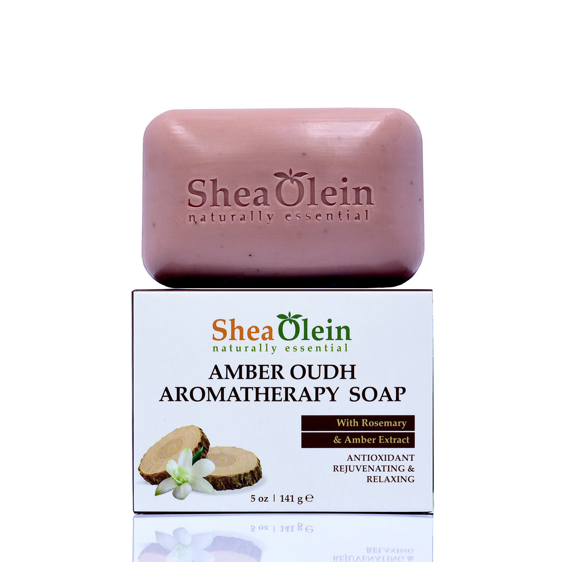 AMBER OUDH AROMATHERAPY SOAP WITH ROSEMARY & AMBER EXTRACT Amber Oudh Aromatherapy Soap with Rosemary & Amber Extract