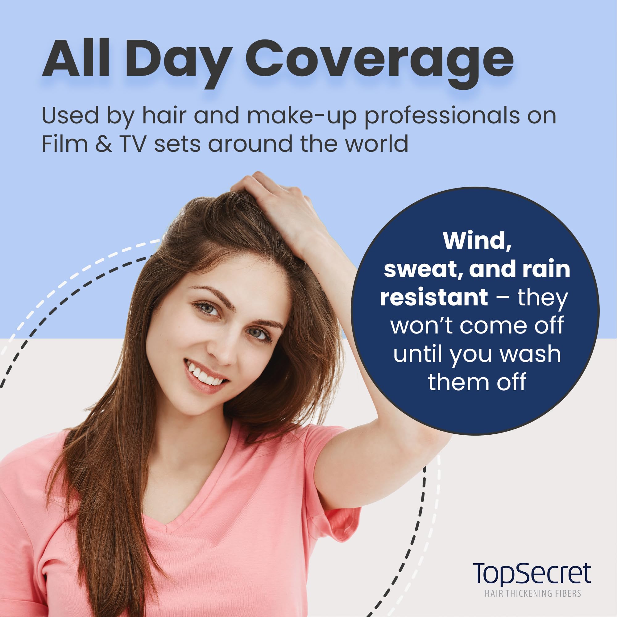 .42 Oz, Medium Brown: Top Secret Hair Thickening Fibers -Regular Size Refill (.42 Oz.) Medium Brown