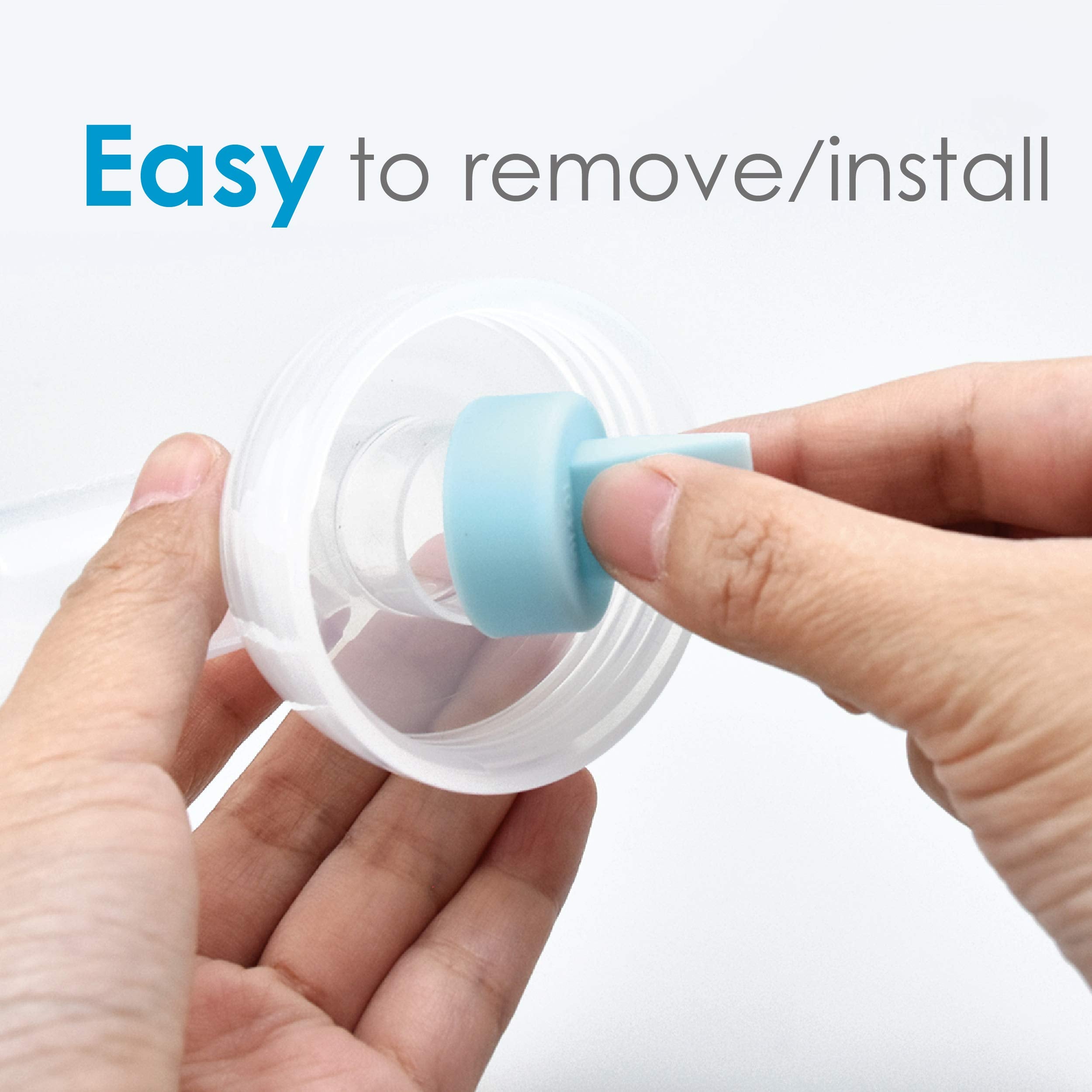 Maymom Duckbill Valves Compatible with Spectra S1 Spectra S2 Spectra 9 Plus. Not Original Spectra Replacement Pump Parts Spectra Duckbill Valve (8 ct Blue)