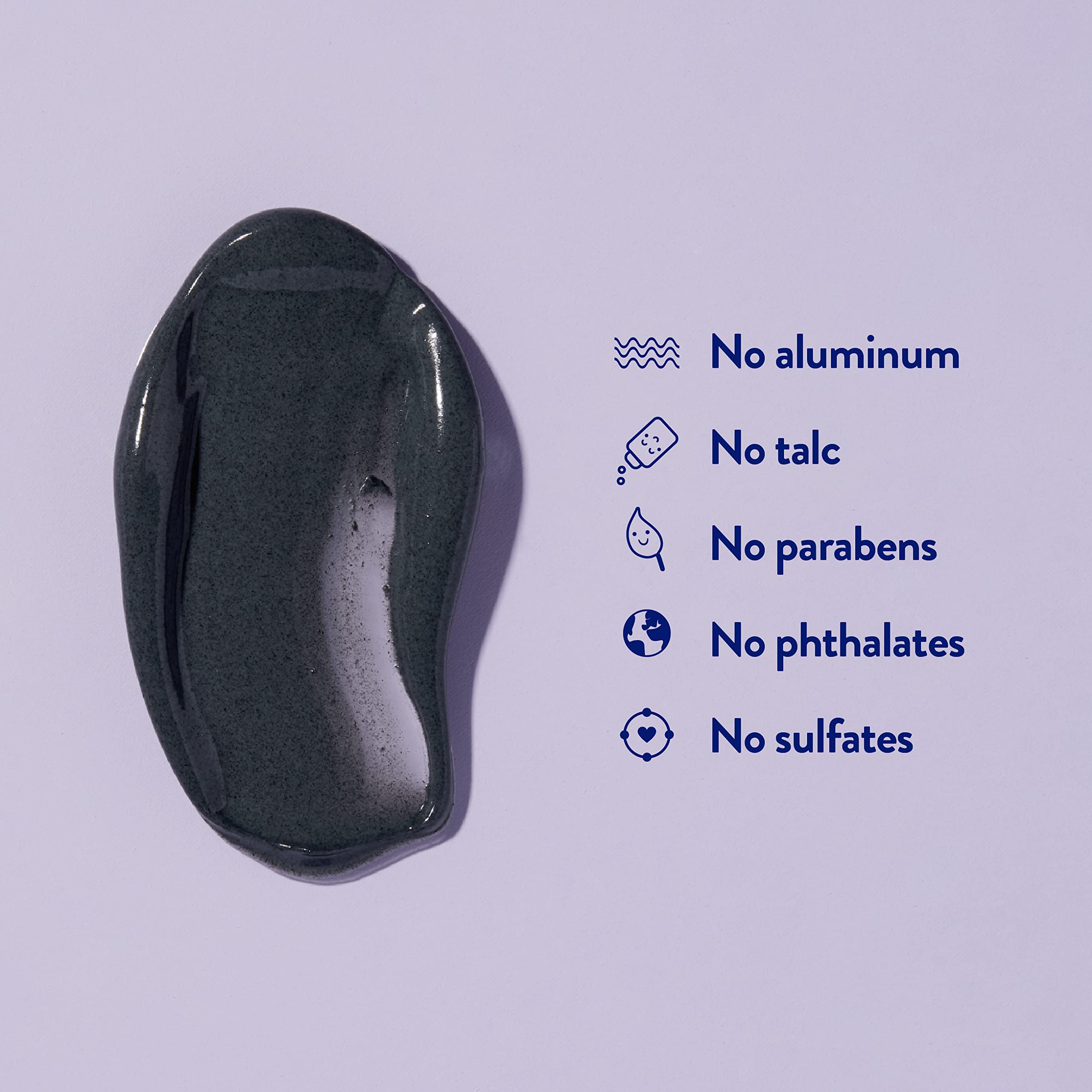 Megababe Happy Pits Detoxifying Underarm Mask with Charcoal, Glycolic Acid & Vitamin C