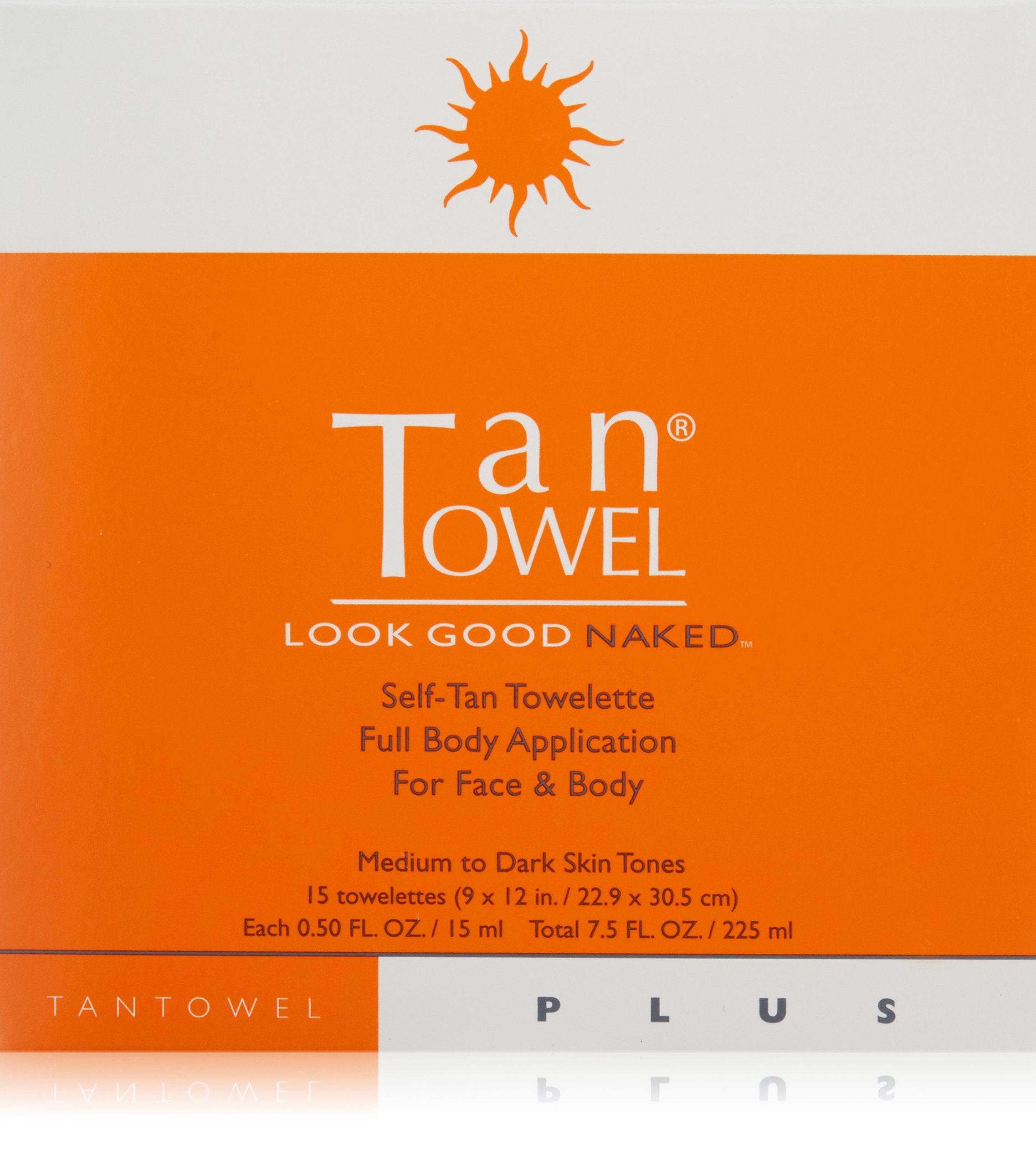 Tan Towel Self Tan Towelette Plus 15 Count