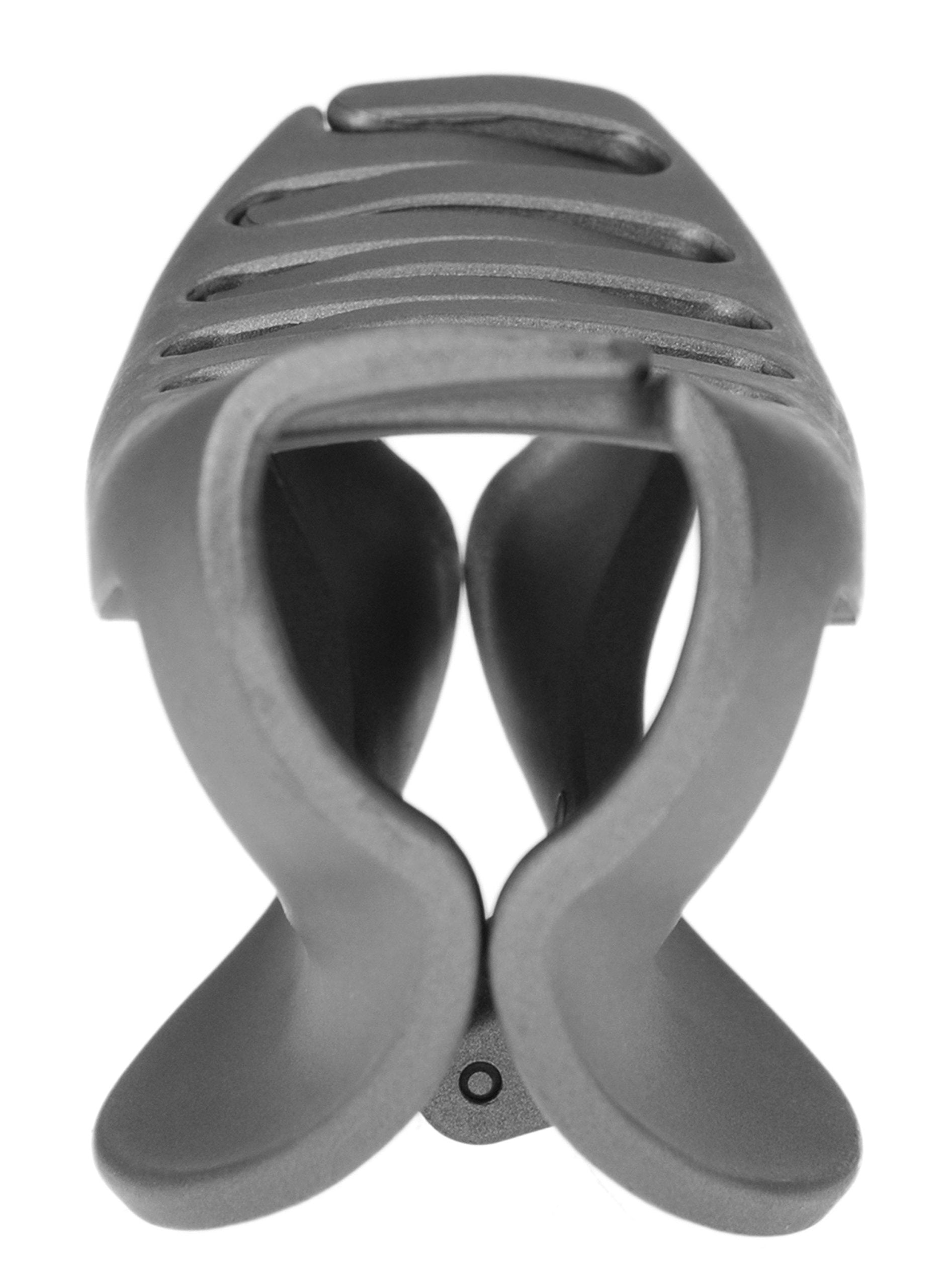 France Luxe Large Cutout Curve Jaw - Matte Graphite