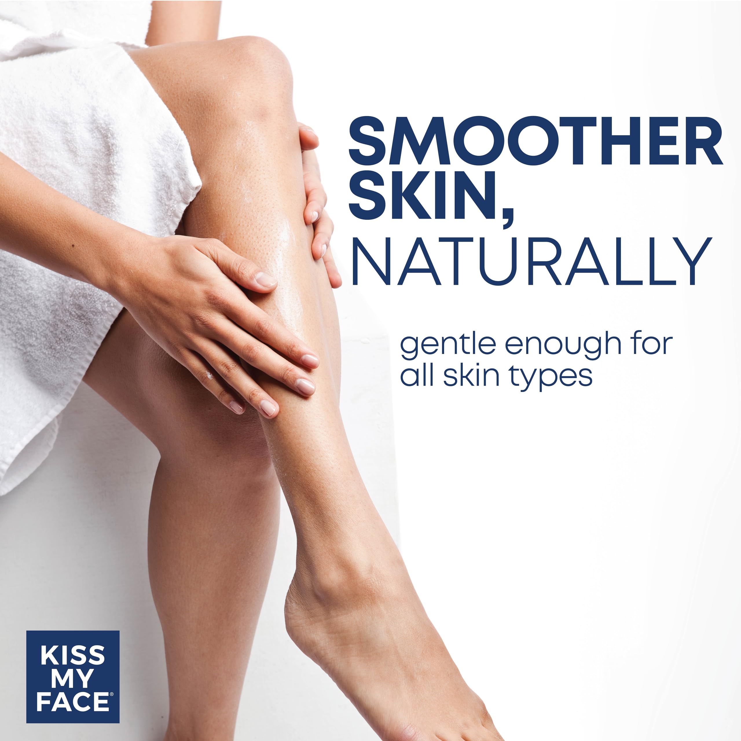 Kiss My Face Moisture Shave Shaving Cream, Cool Mint Shaving Soap, 11 oz (pack of 4)