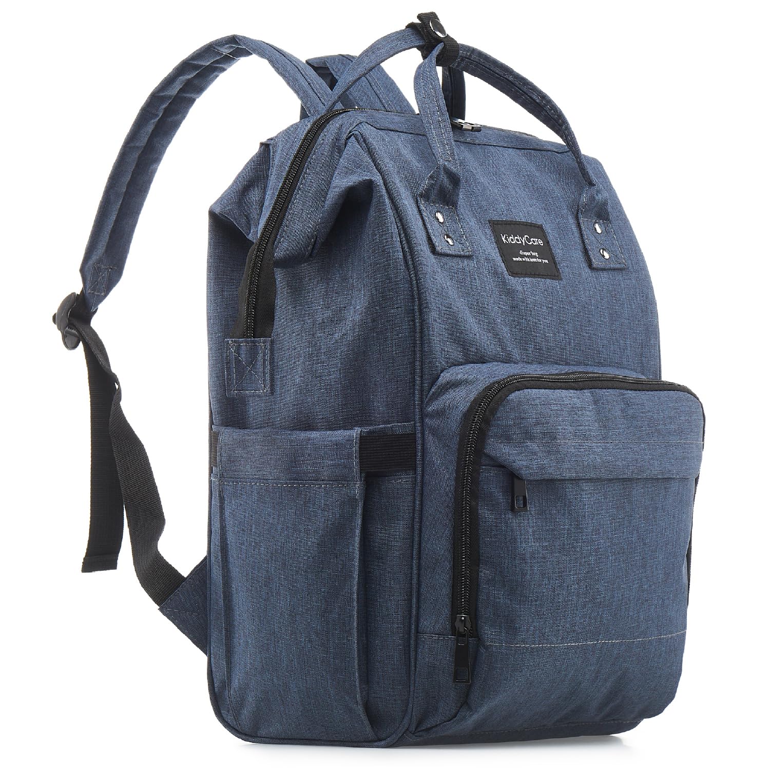 KiddyCare Diaper Bag Backpack | Baby Diaper Bags with Changing Station for Mom | Travel Backpack Waterproof Tote Bag with Various Uses for Maternity Baby Bags Big, Stylish, Unisex | Blue