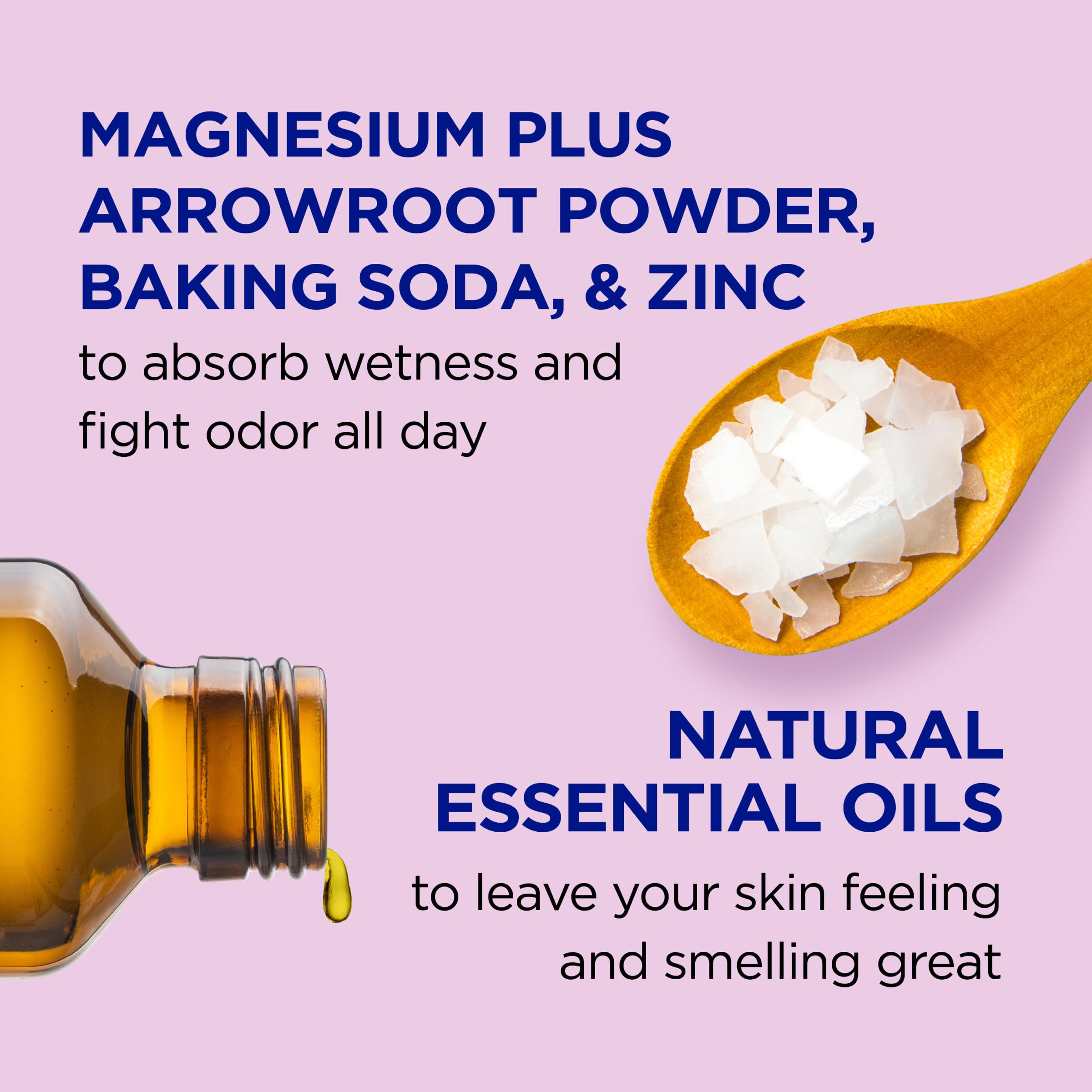 Dr Teal's Aluminum Free Deodorant, Elderberry & Vitamin D with Essential Oils, 2.65 oz (Pack of 3)