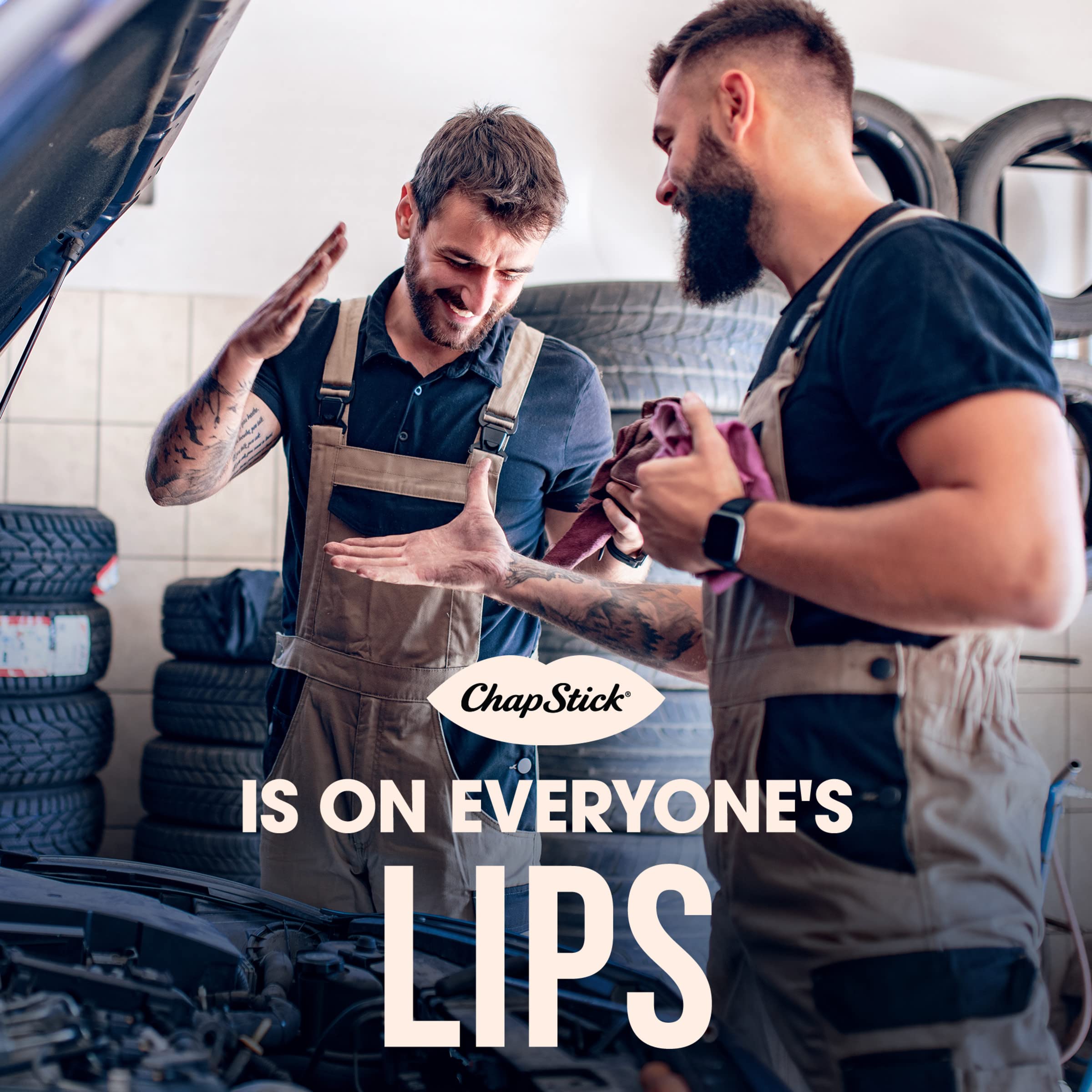 Classic Collection, Classic Lip Balm Collection: Chapstick Classic Collection Lip Balm Pack (5 Triple Packs - 15 Total Sticks), Original, Cherry, Strawberry & Lip Moisturizer - G