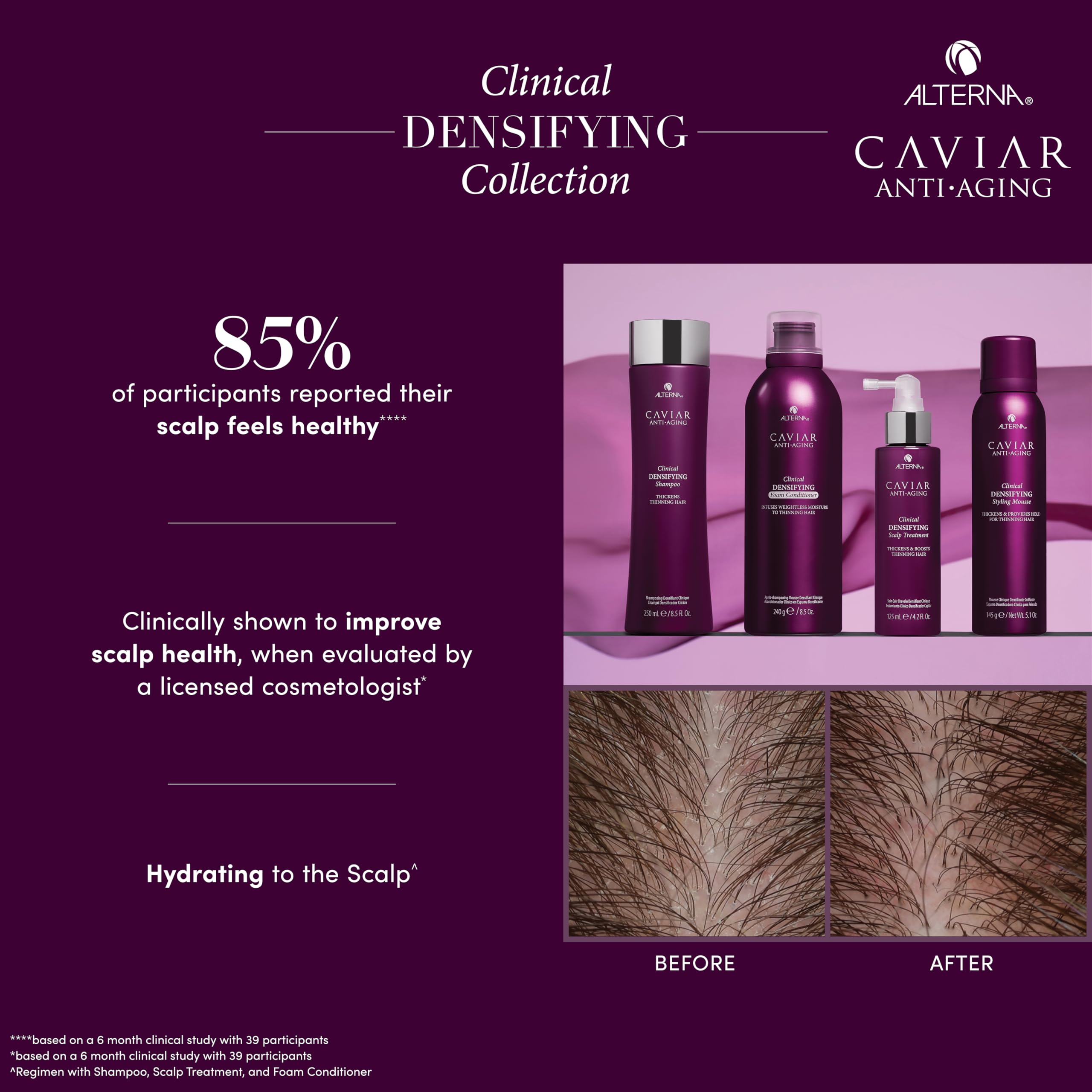 Alterna Haircare Caviar Anti-Aging Clinical Densifying Shampoo (8.5 Ounces)