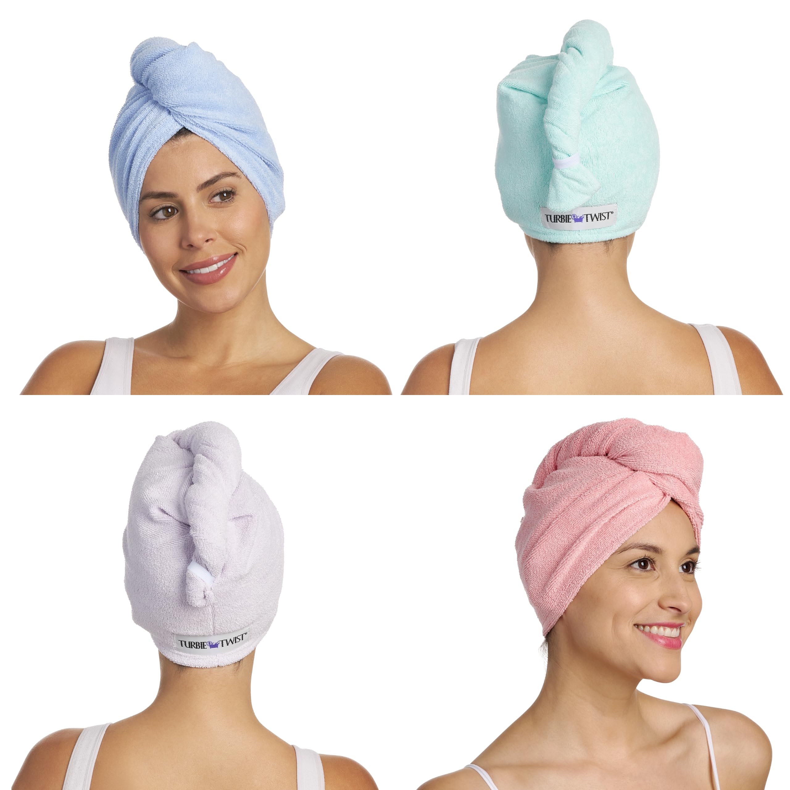 Turbie Twist Microfiber 4 pack