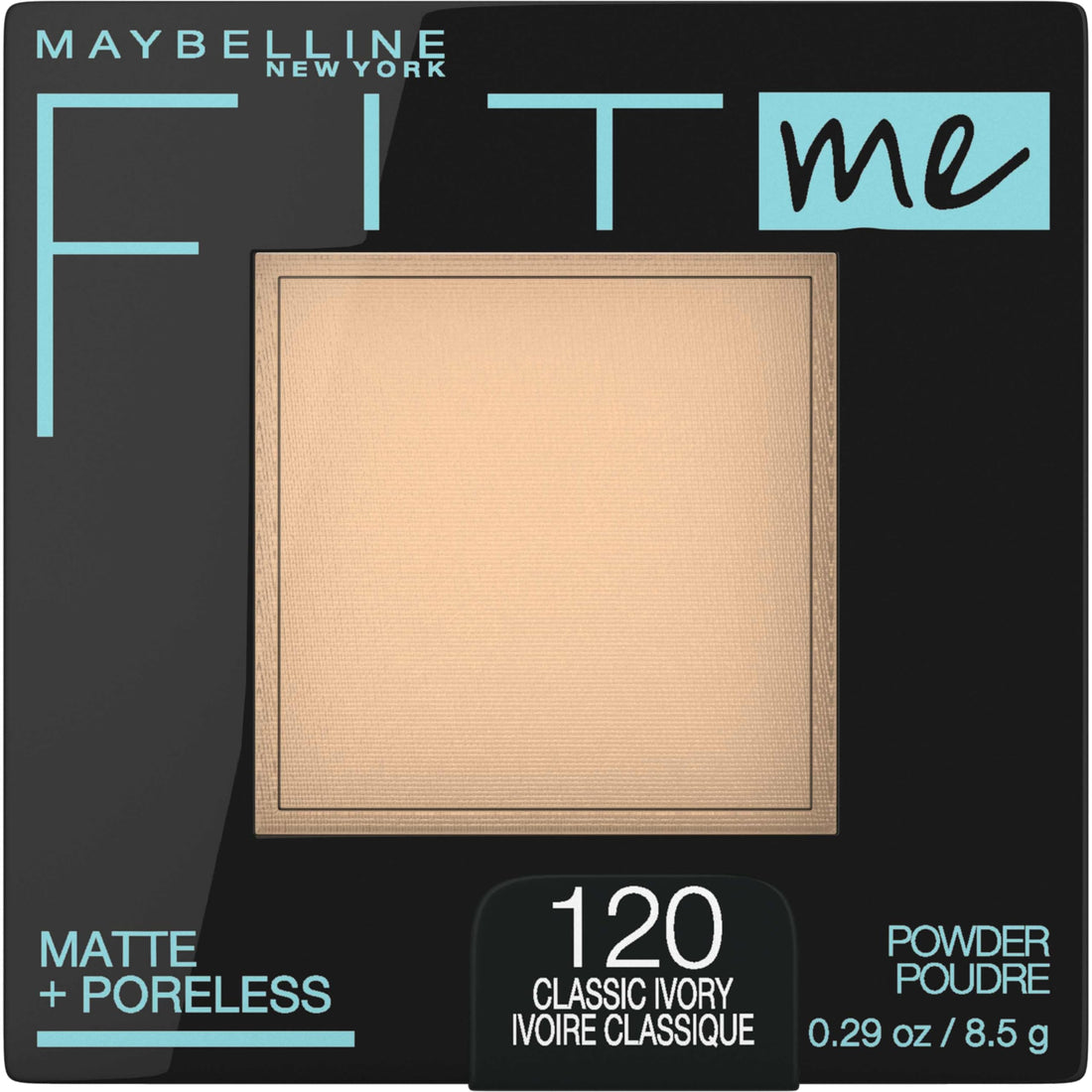Maybelline Fit Me Matte + Poreless Pressed Face Powder Makeup & Setting Powder, Classic Ivory, 1 Count & Fit Me Powder Blush, Lightweight, Smooth, Blendable