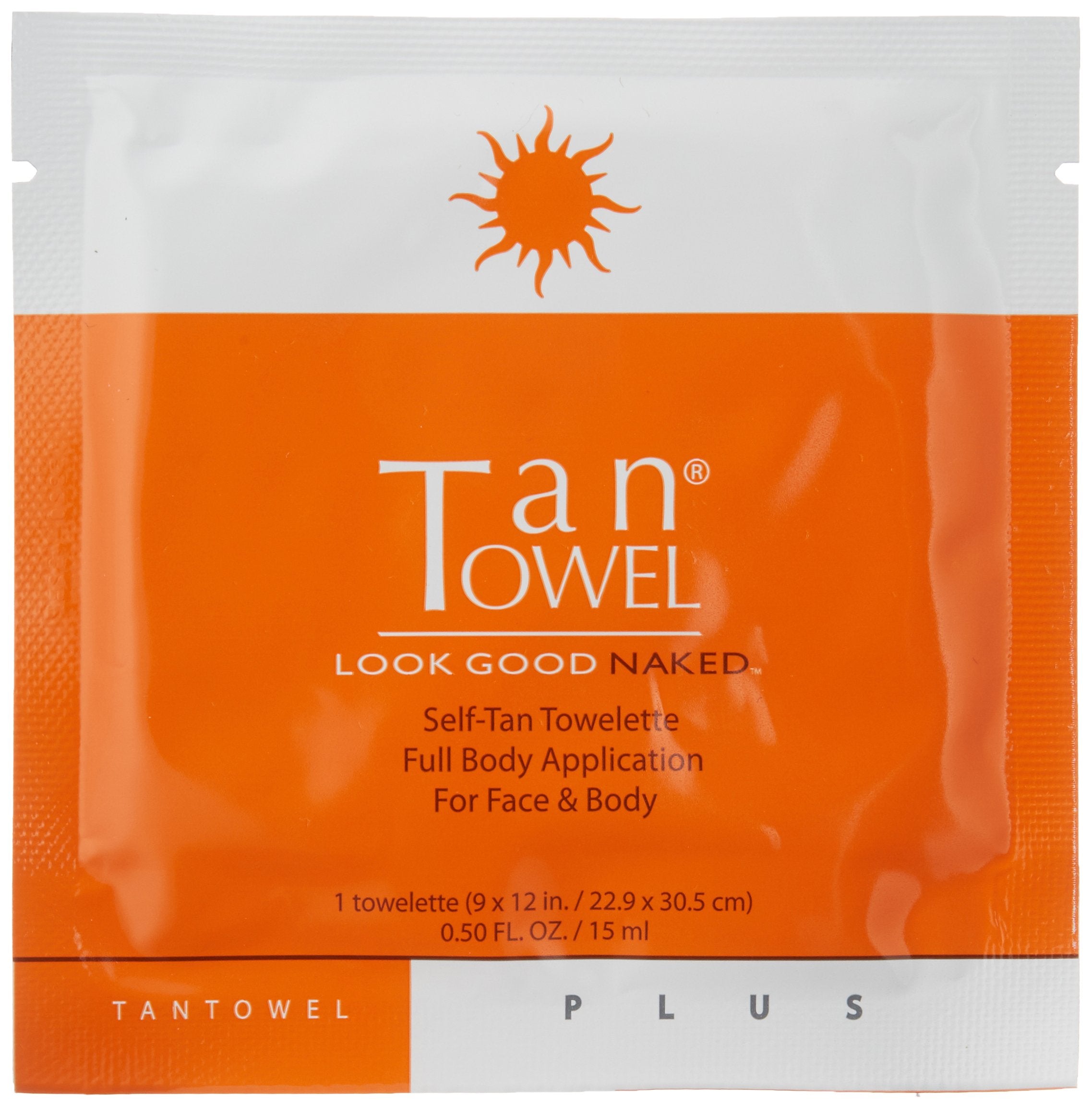 Tan Towel Self Tan Towelette Plus 15 Count