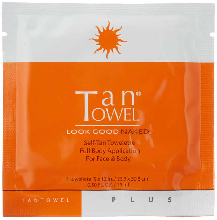 Tan Towel Self Tan Towelette Plus 15 Count