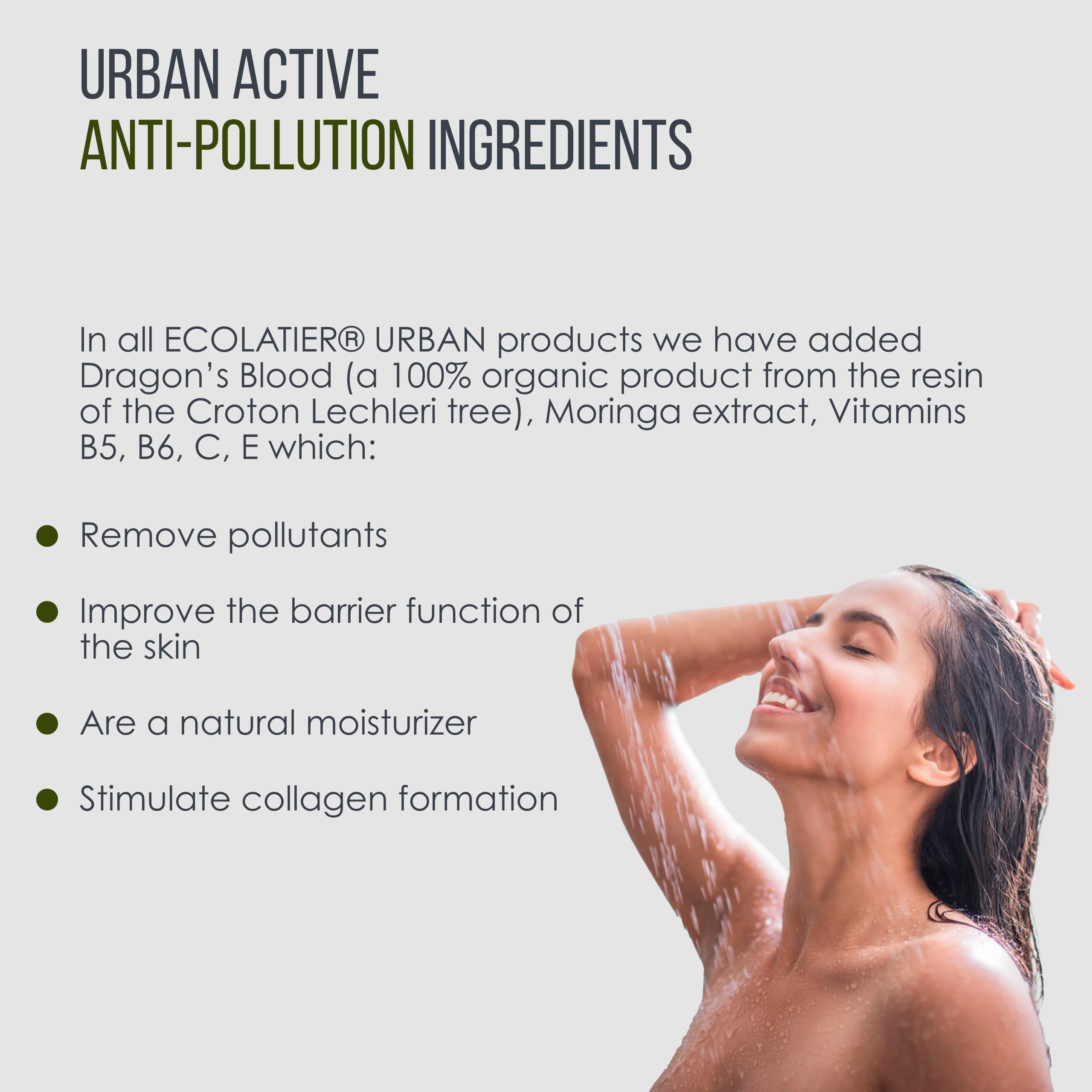 ECOLATIÈR Vanilla Body Wash with Organic Argan Oil - Moisturizing Natural Body Wash for Women & Men, 97.5% Natural Ingredients, Vegan, Hydrating & Antioxidant Care for Soft, Smooth Skin, 20.3 Fl Oz