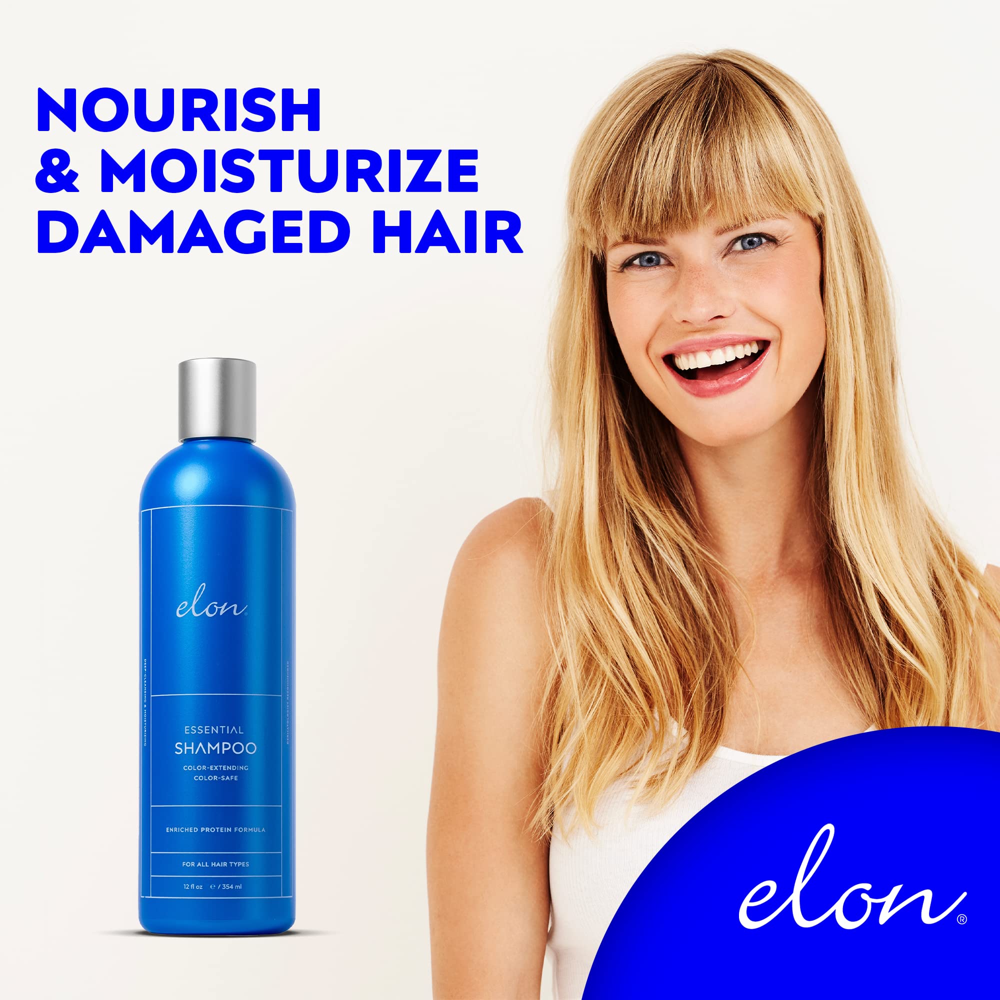 Elon Moisture Therapy Shampoo - Step 2 12 fl oz.