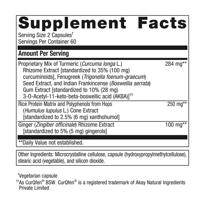 Metagenics Inflavonoid Intensive Care - New and Improved - 120 Capsules