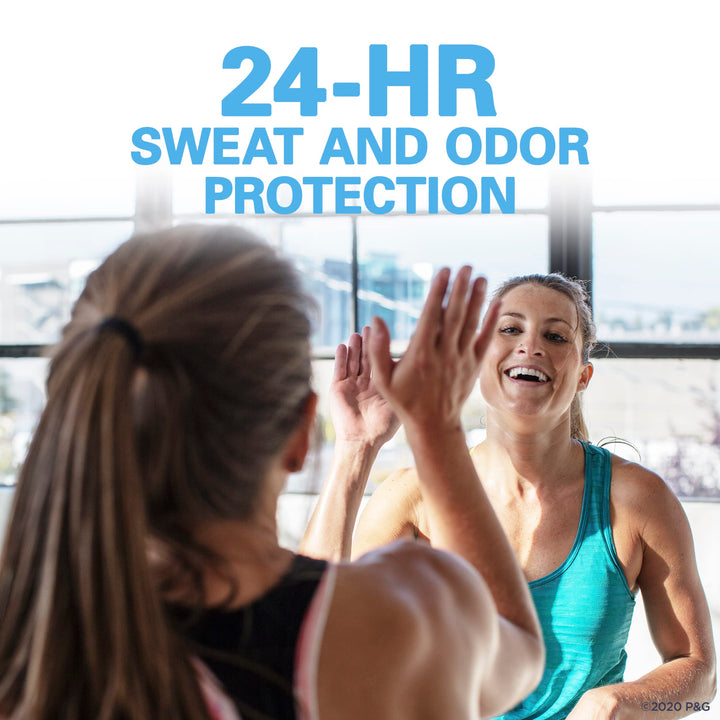 Secret Antiperspirant and Deodorant for Women, 24hr Sweat & Odor Protection, PH Balanced Protection, Gentle on Skin, Invisible Solid, Powder Fresh Scent, 2.6 oz