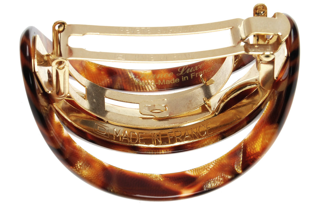 Africa : France Luxe Cutout Oval Ponytail Barrette - Africa