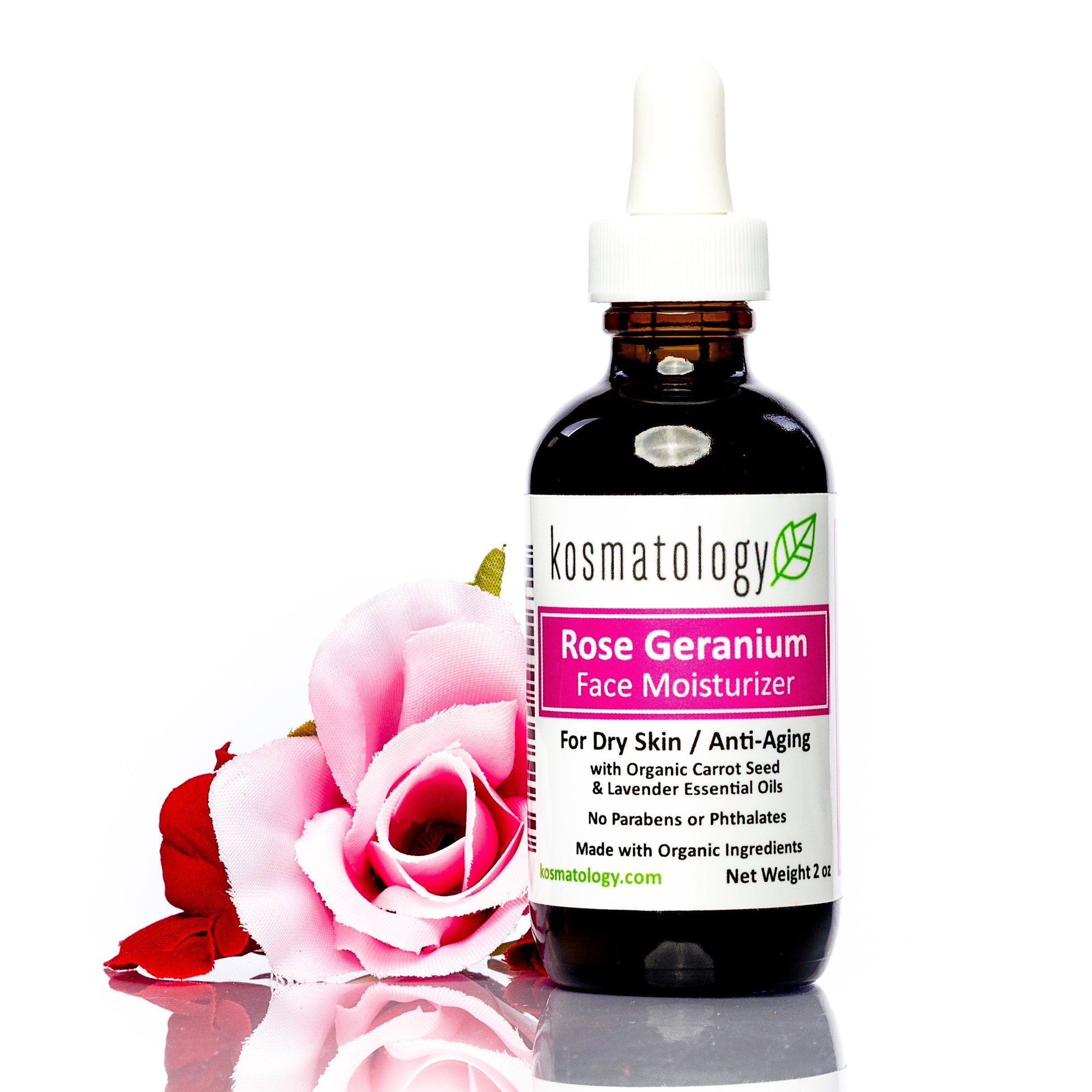 Kosmatology Rose Geranium Anti-Aging Facial Moisturizer 2 oz
