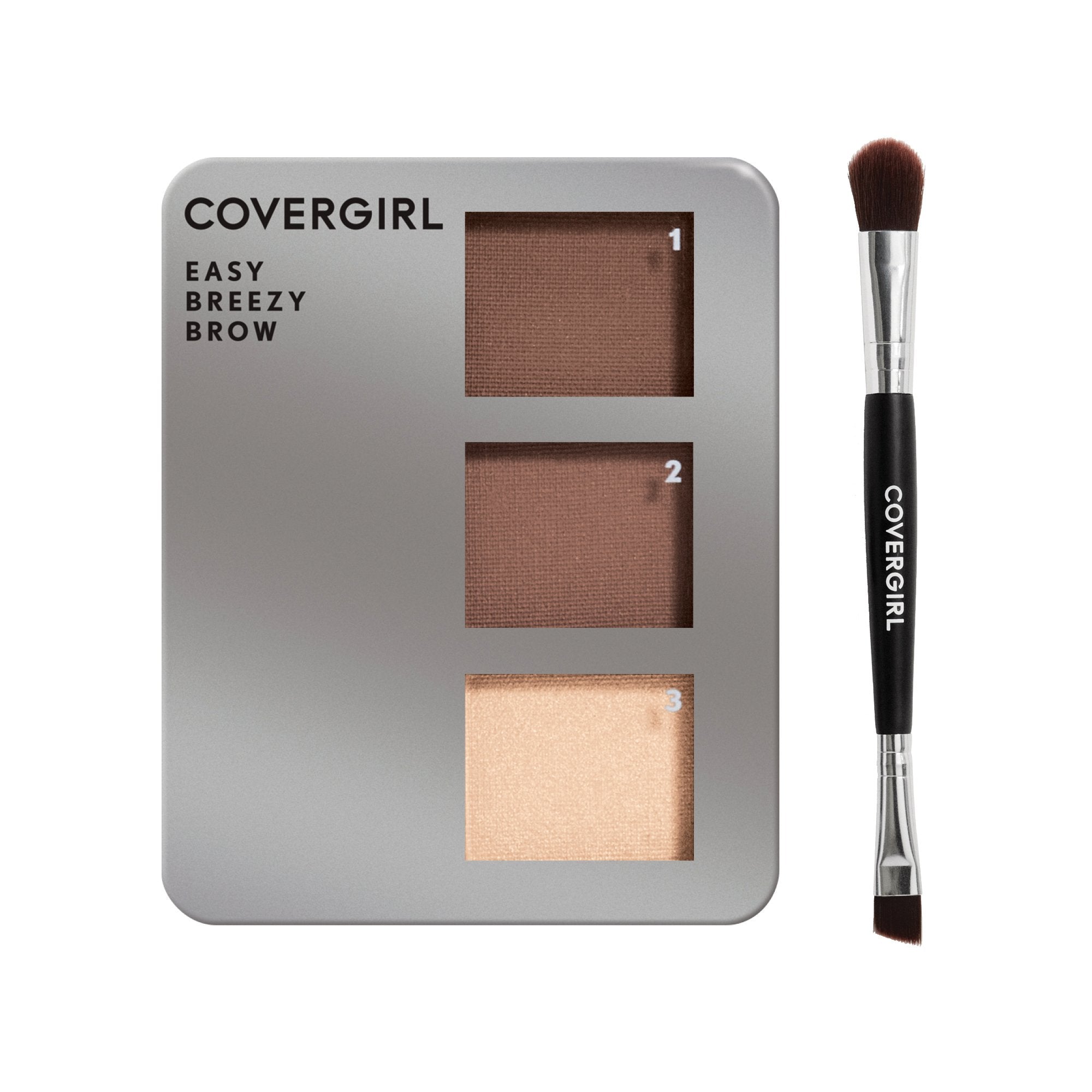 Covergirl Easy Breezy Brow Powder Kit, Honey Brown