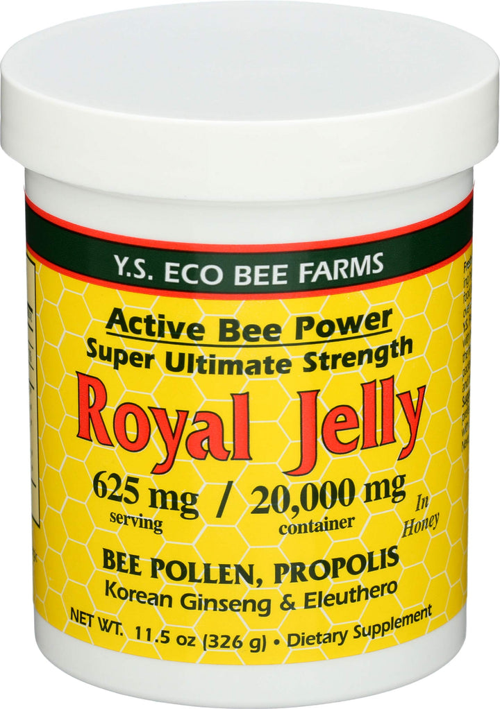 YS Royal Jelly/Honey Bee - Royal Jelly In Honey Ult Strength, 11.5 oz gel
