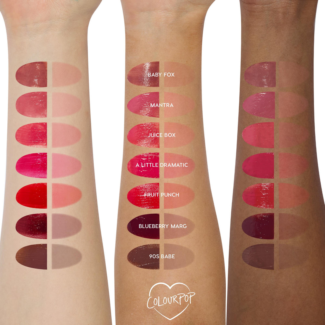ColourPop HydraPop Glossy Lip Stain - 2-in-1 Hydrating Gloss-to-Tint Lip Color - Infused with Antioxidant-Rich Guava, Lychee & Squalane - Mantra (0.11 Fl Oz)