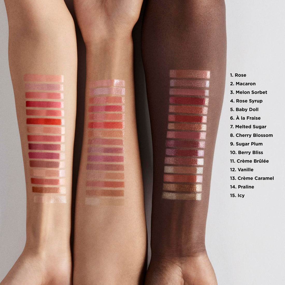 Laura Mercier Lip Glacé Balm Gloss, High-Shine Finish, 24HR Moisture, Improves Hydration, Smooth and Even Application, Infused with Jojoba Oil, 35 Crème Brûlée