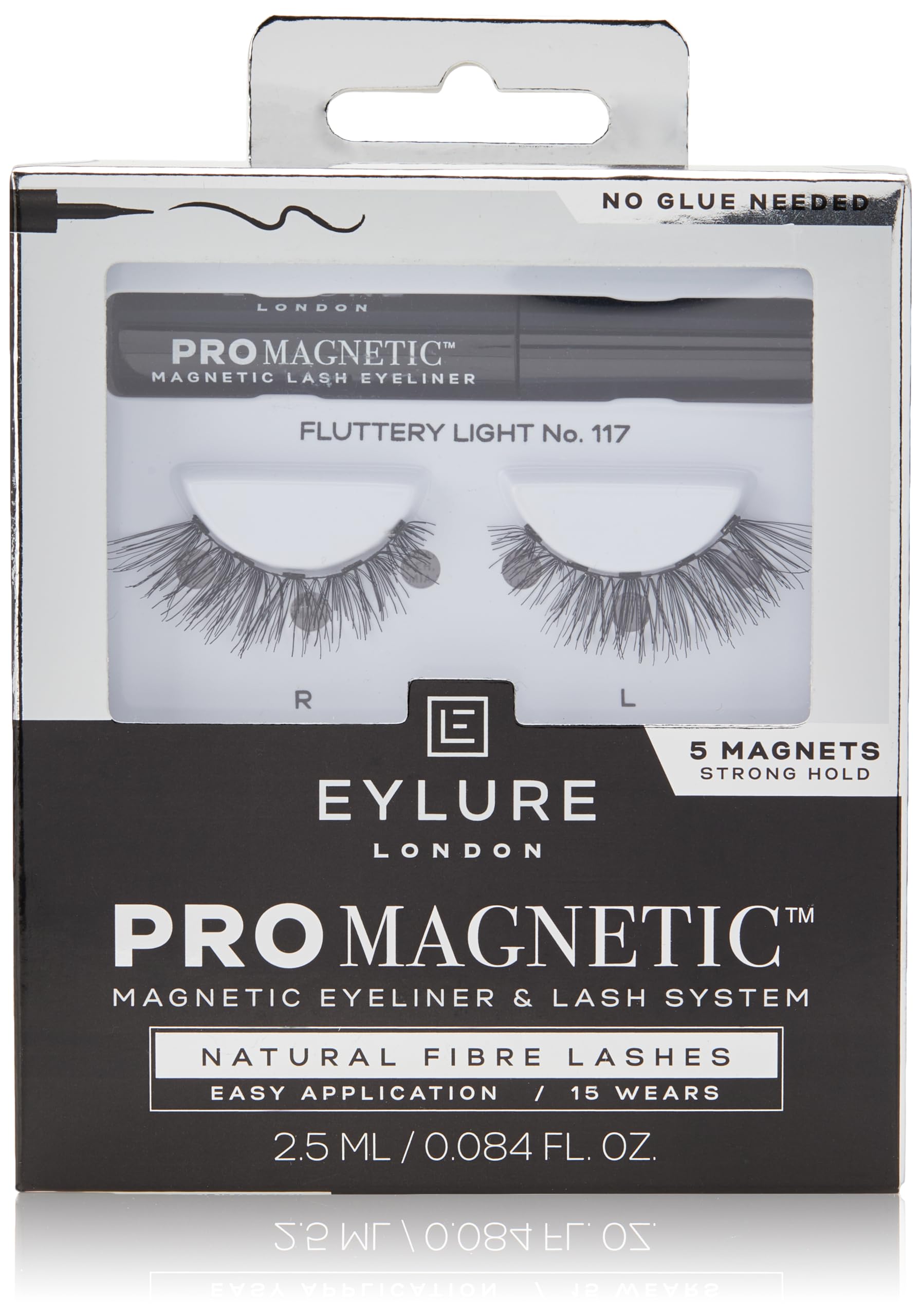 Eylure ProMagnetic Eyeliner & Lash System Natural Fiber Fluttery Light No. 117