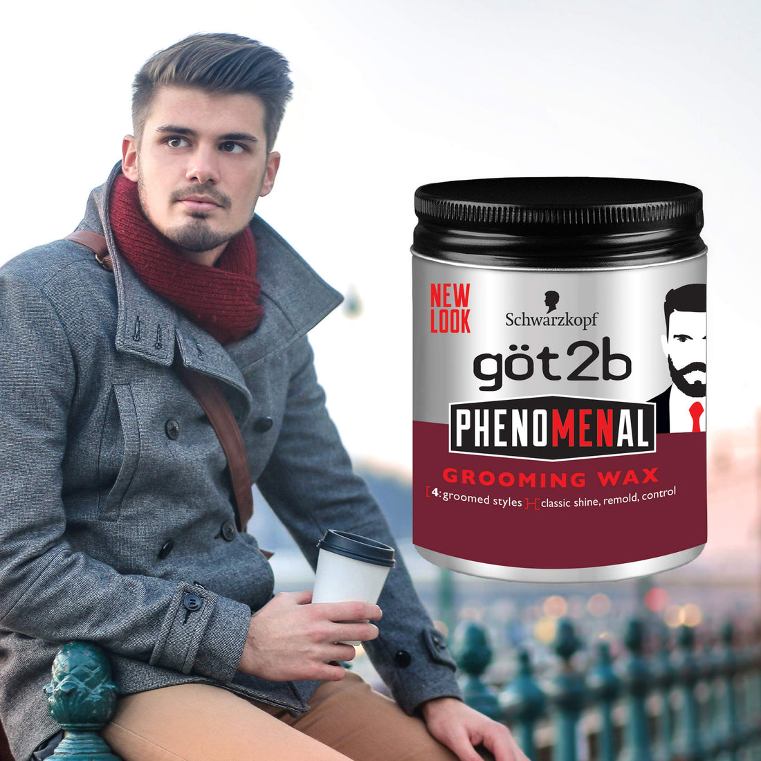 Phenomenal Grooming Hair Wax , 3.5 Ounce : Got2b Phenomenal Grooming Hair Wax, 3.5 Ounce